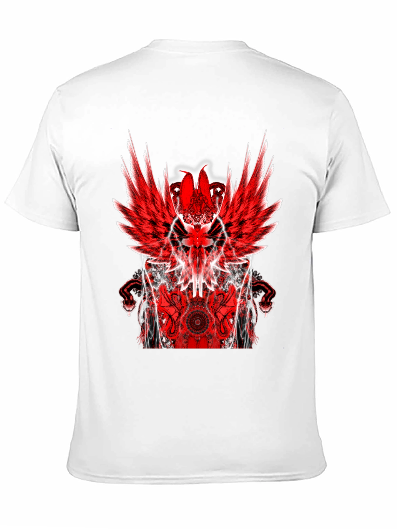 Winged Graphic Print T-Shirt