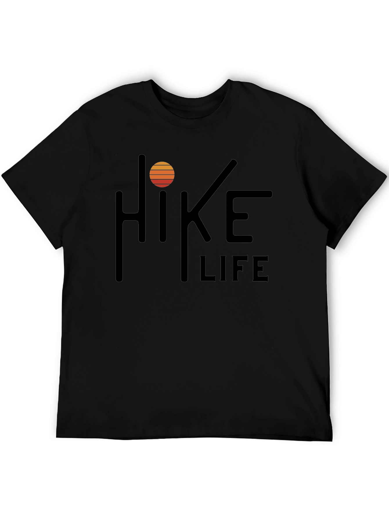 Hike Life Black Graphic Tee