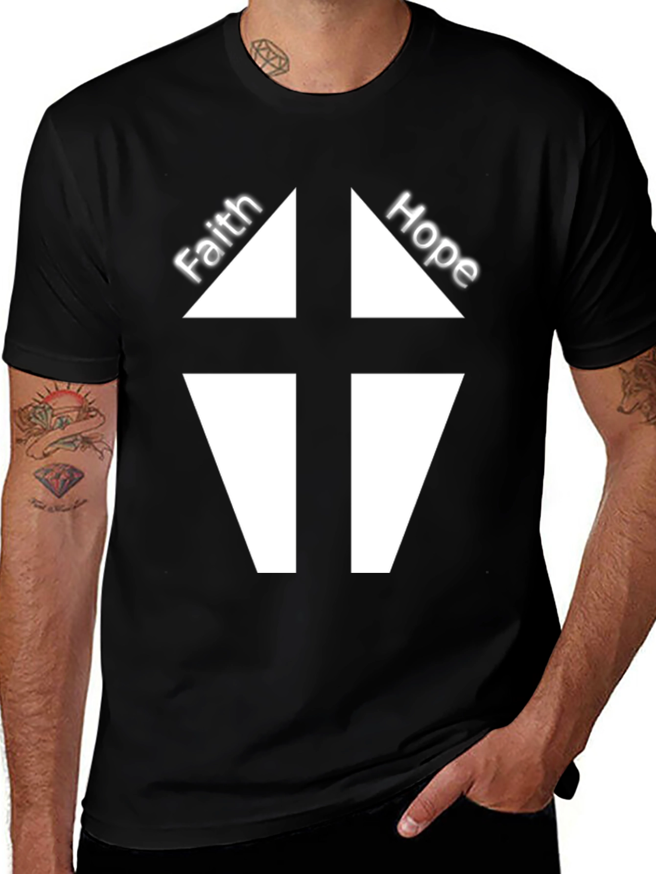 Faith Hope T-Shirt - Christian Graphic Tee