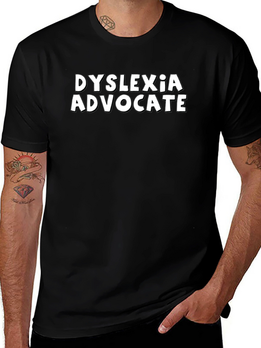 Dyslexia Advocate Graphic T-Shirt