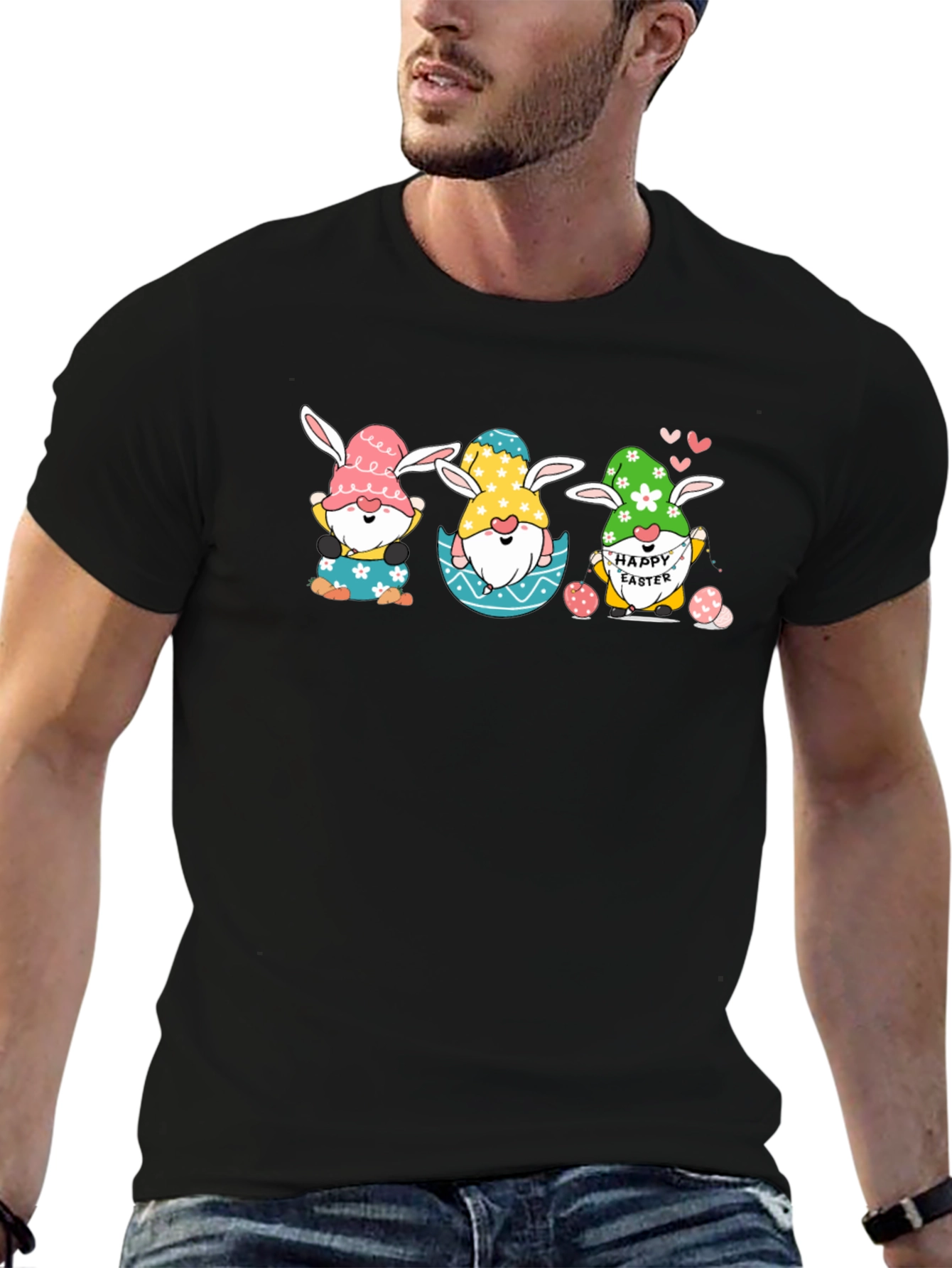 Easter Gnomes T-Shirt - Fun Holiday Apparel