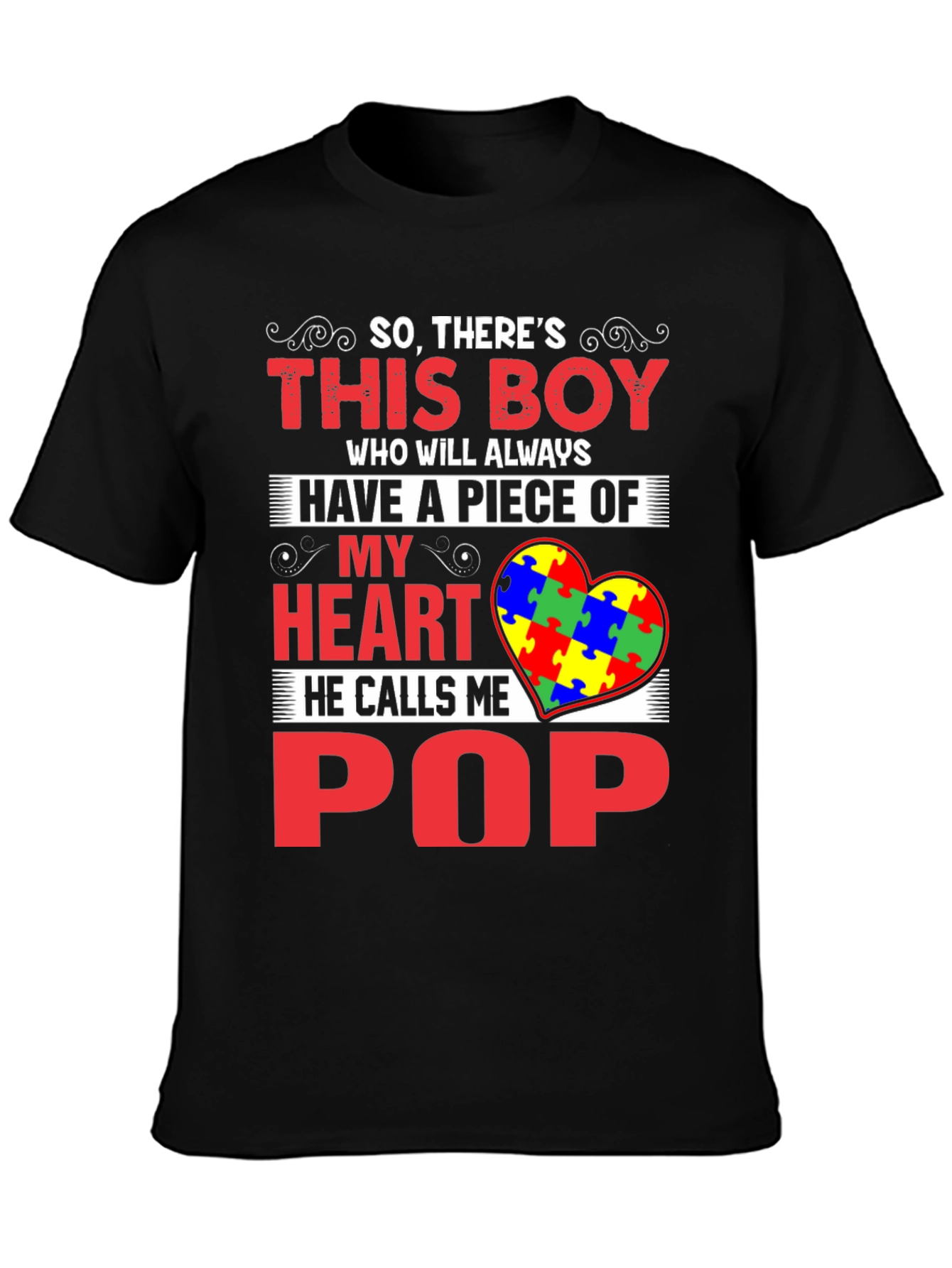 Autism Awareness Pop T-Shirt