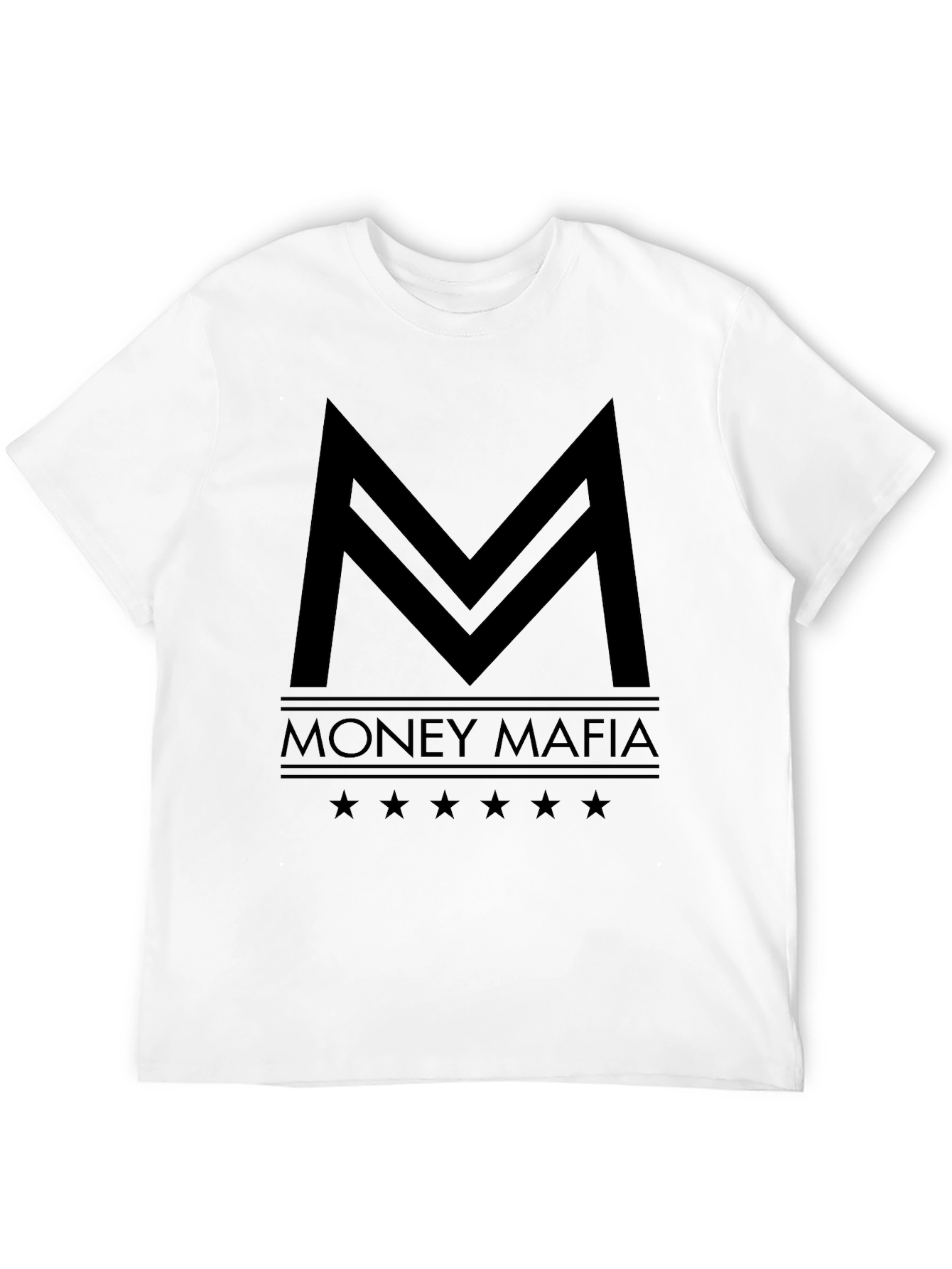 Money Mafia Black Graphic Tee