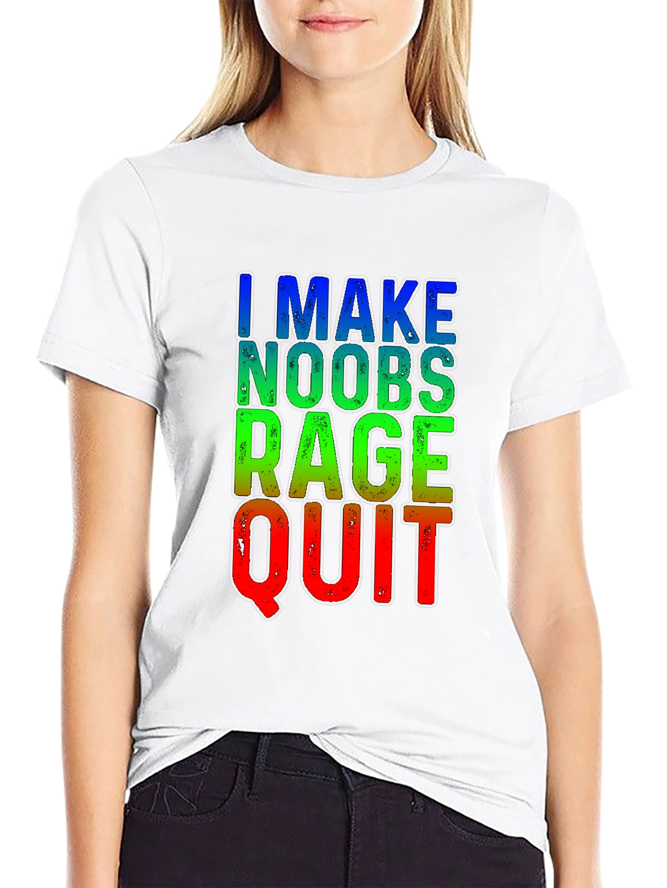 I Make Noobs Rage Quit T-Shirt - Gamer Tee