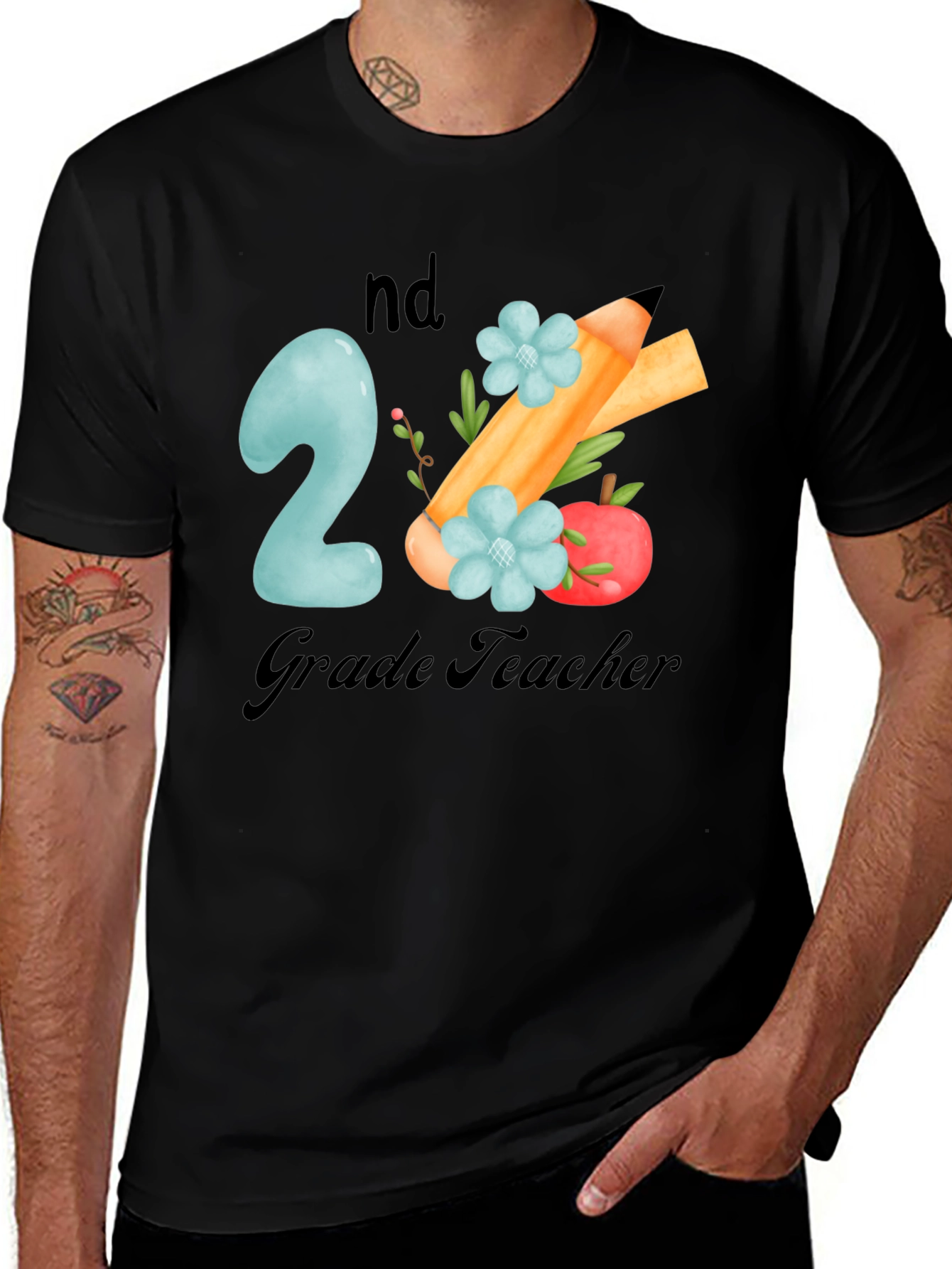2nd Grade Teacher T-Shirt - Back to School!