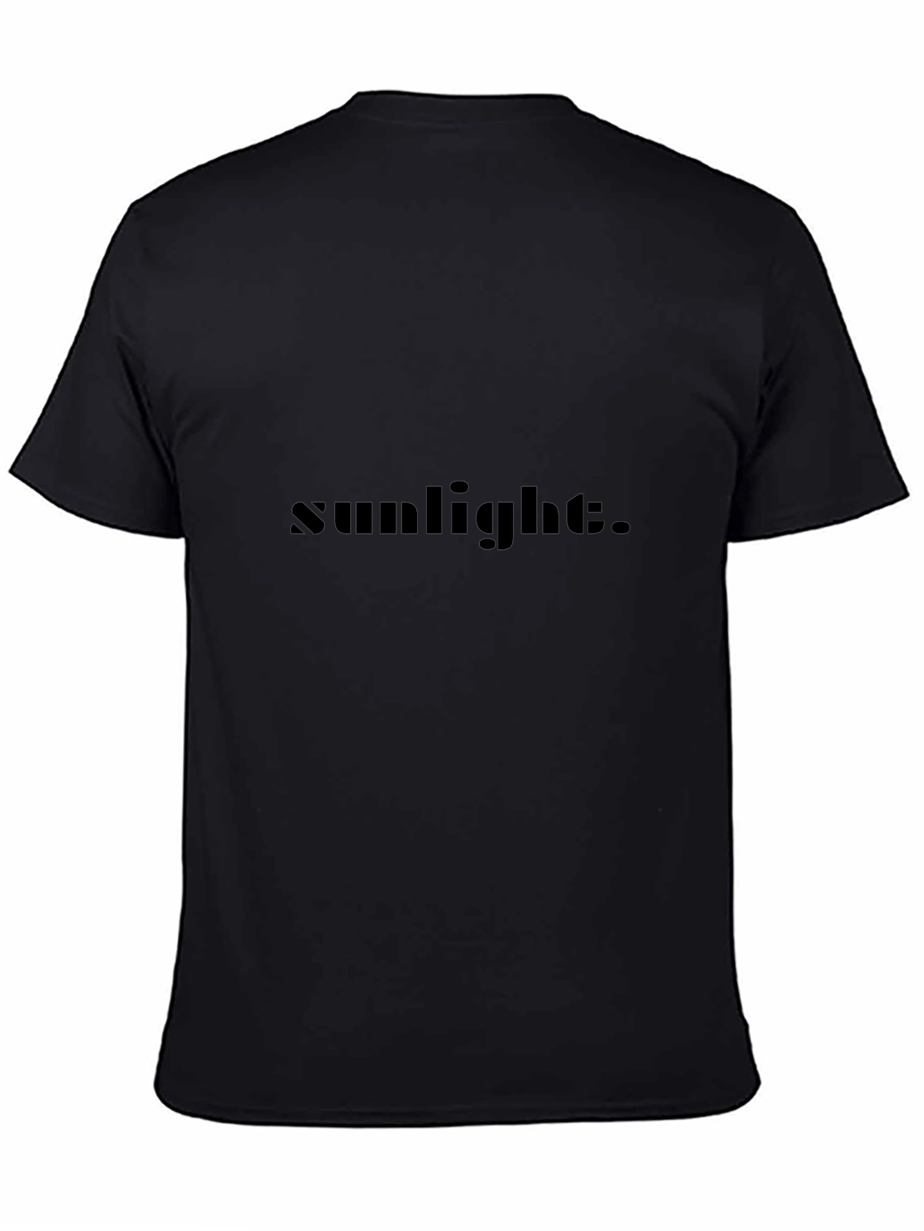 Sunlight Graphic Black T-Shirt