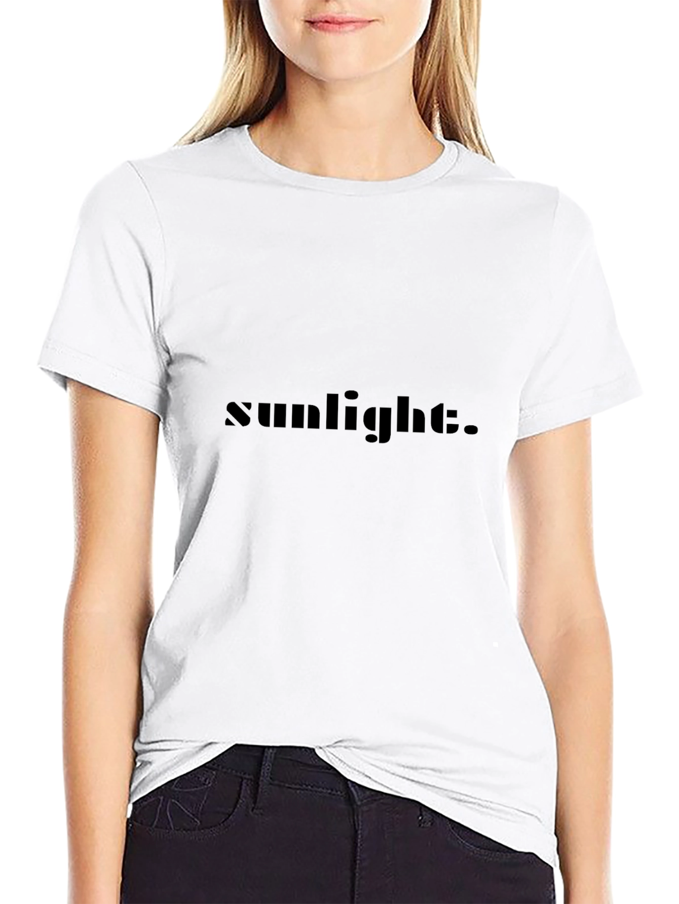 Sunlight Graphic Black T-Shirt