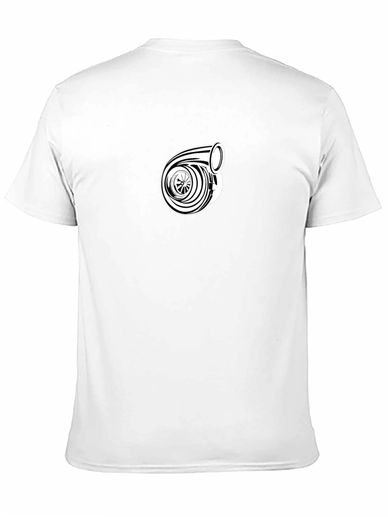 Turbo Graphic Tee - Black Cotton T-Shirt