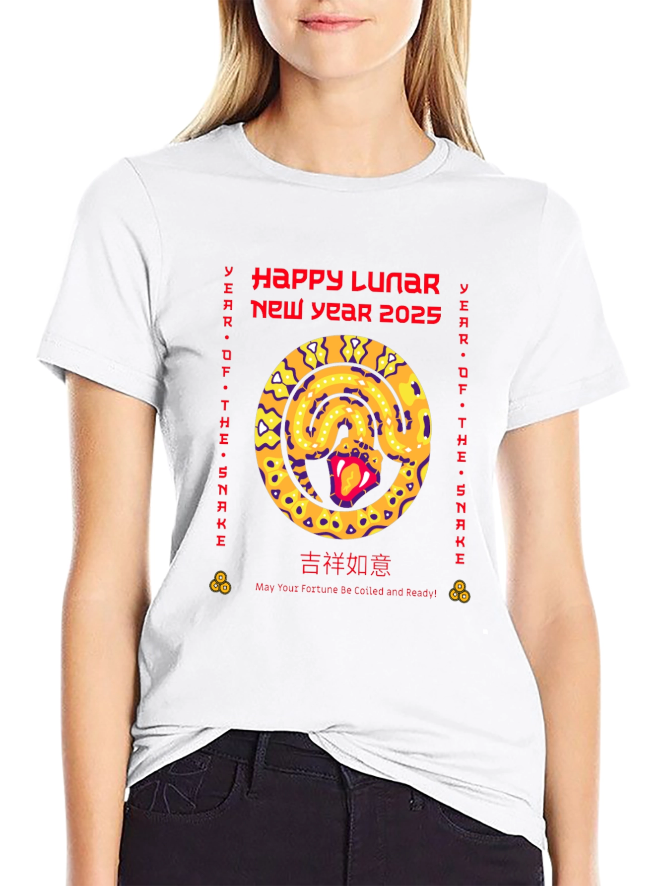 Lunar New Year 2025 Snake Graphic Tee