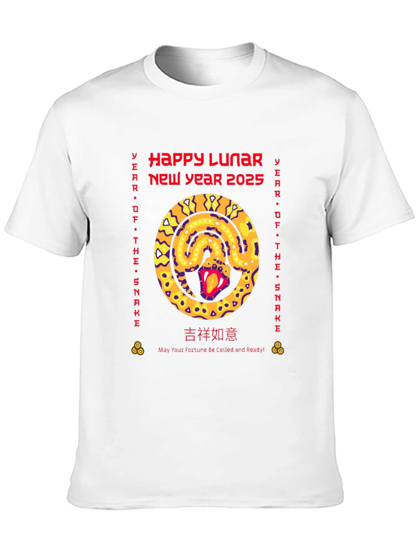 Lunar New Year 2025 Snake Graphic Tee