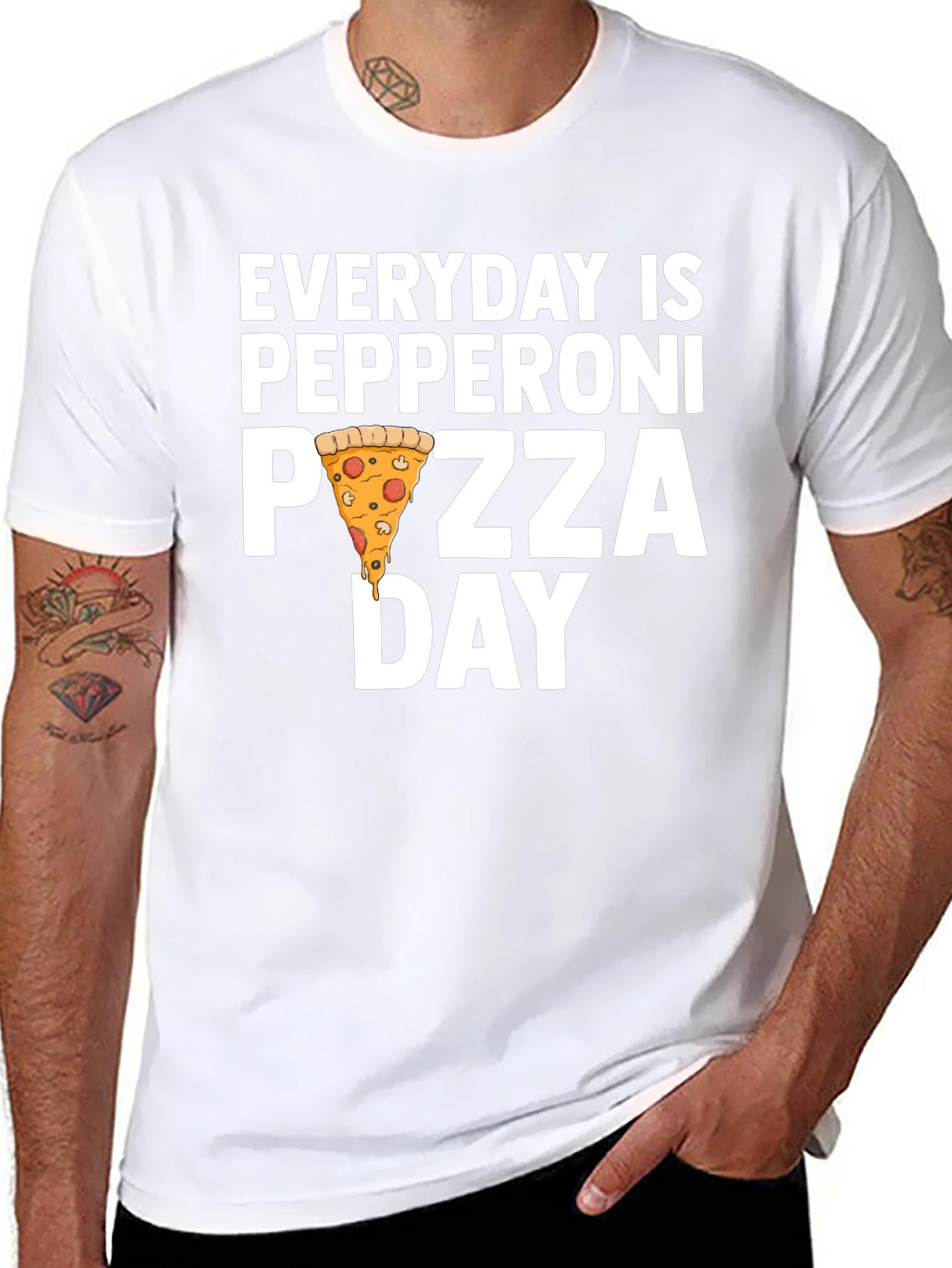Everyday is Pepperoni Pizza Day T-Shirt