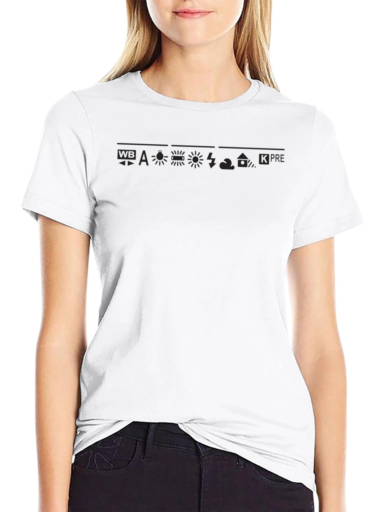 Photographers Mode Black T-Shirt