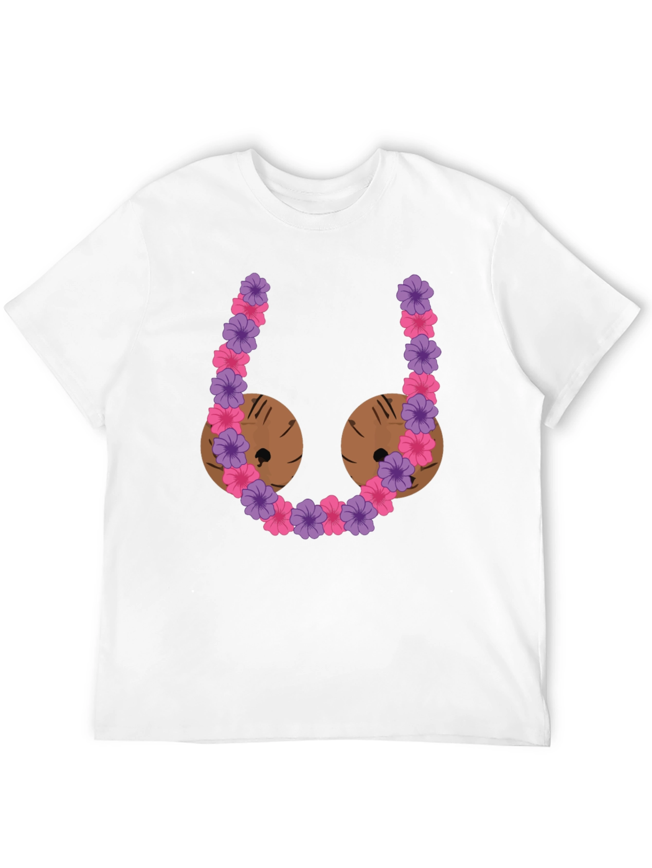 Funny Coconut Bra Graphic T-Shirt