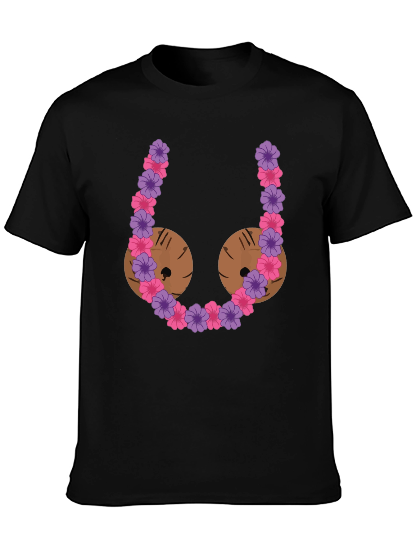 Funny Coconut Bra Graphic T-Shirt