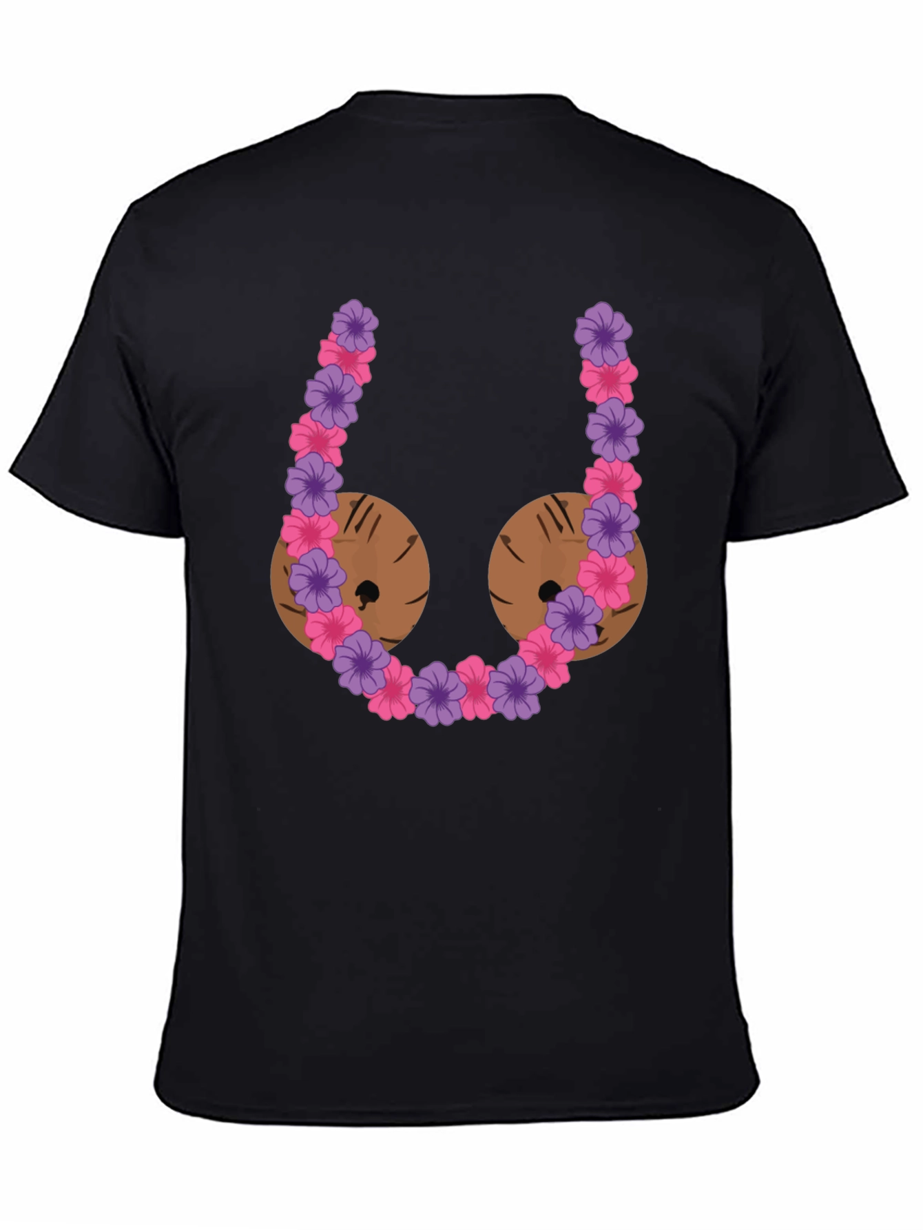 Funny Coconut Bra Graphic T-Shirt