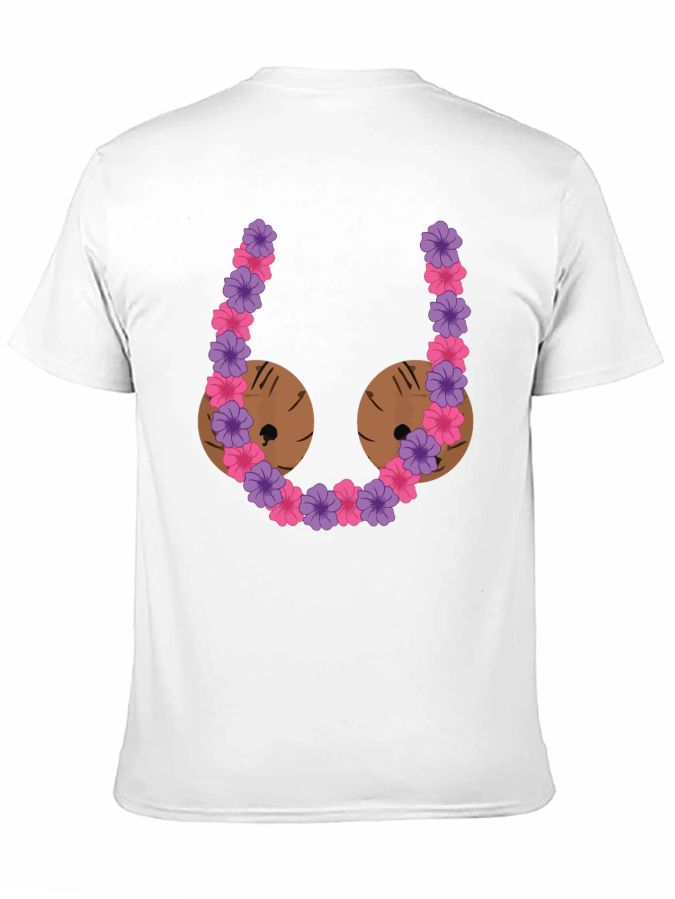 Funny Coconut Bra Graphic T-Shirt
