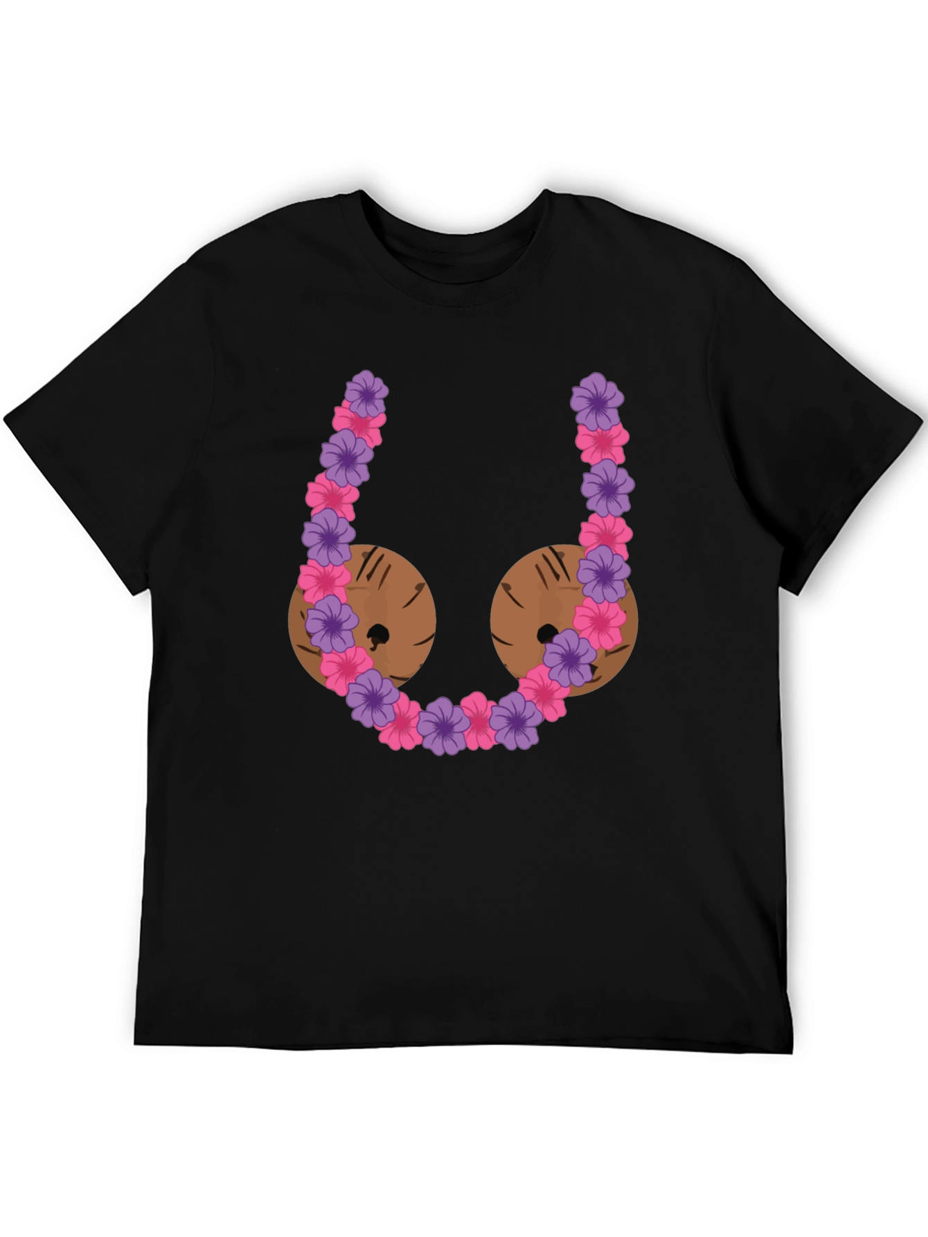 Funny Coconut Bra Graphic T-Shirt