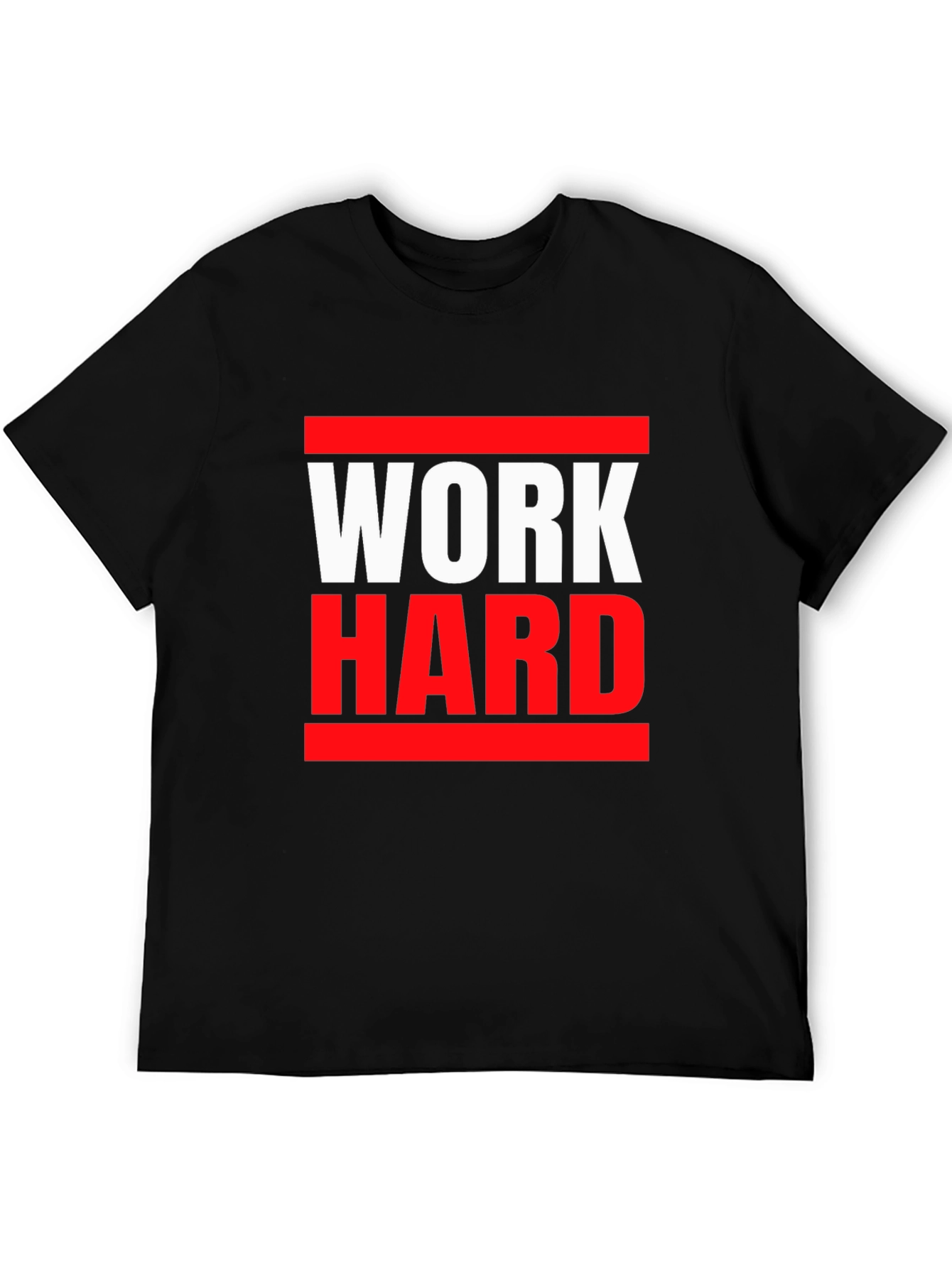 Work Hard T-Shirt - Motivational Graphic Tee