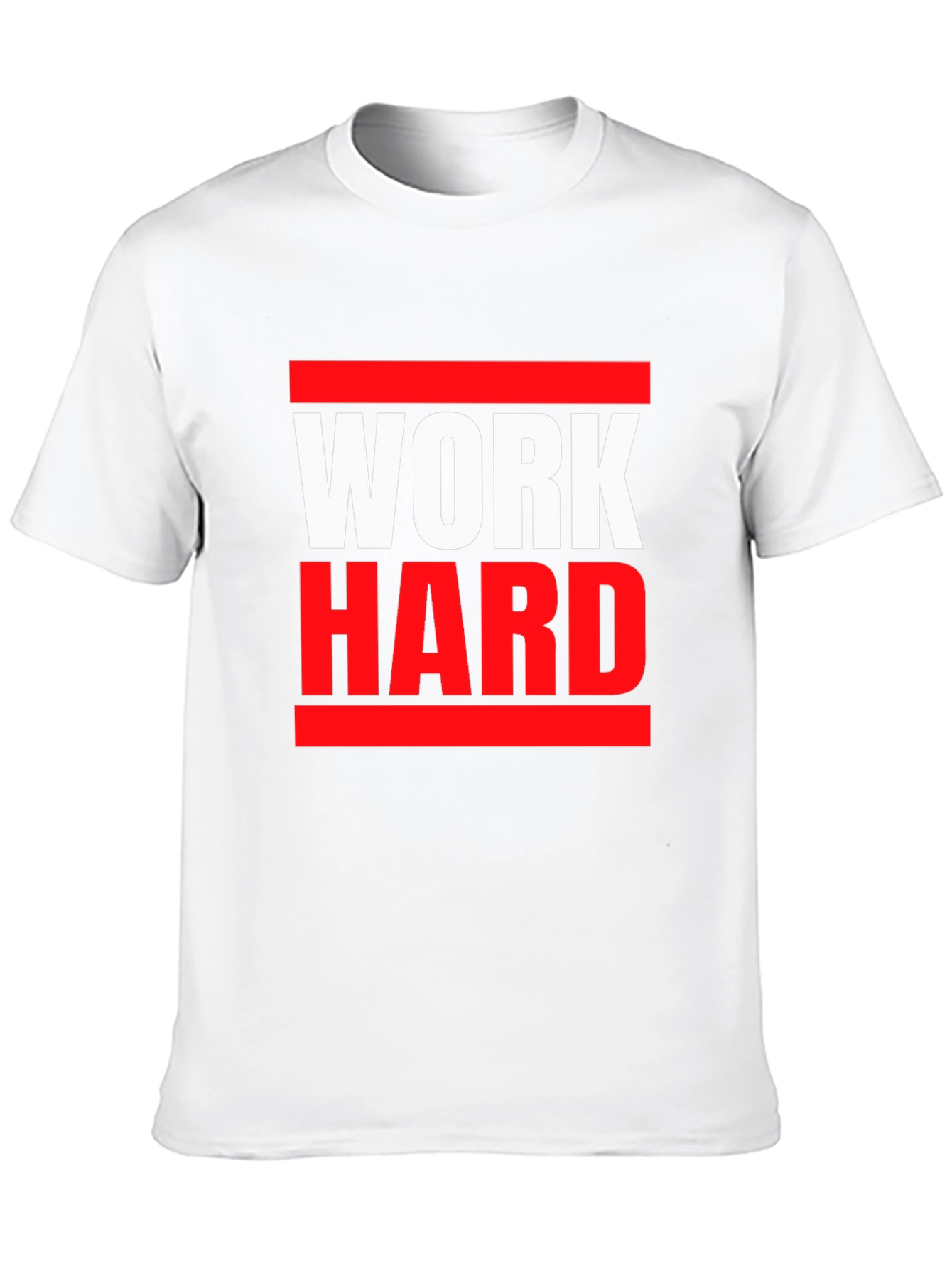 Work Hard T-Shirt - Motivational Graphic Tee
