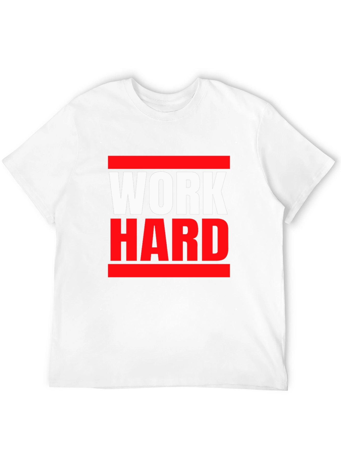 Work Hard T-Shirt - Motivational Graphic Tee