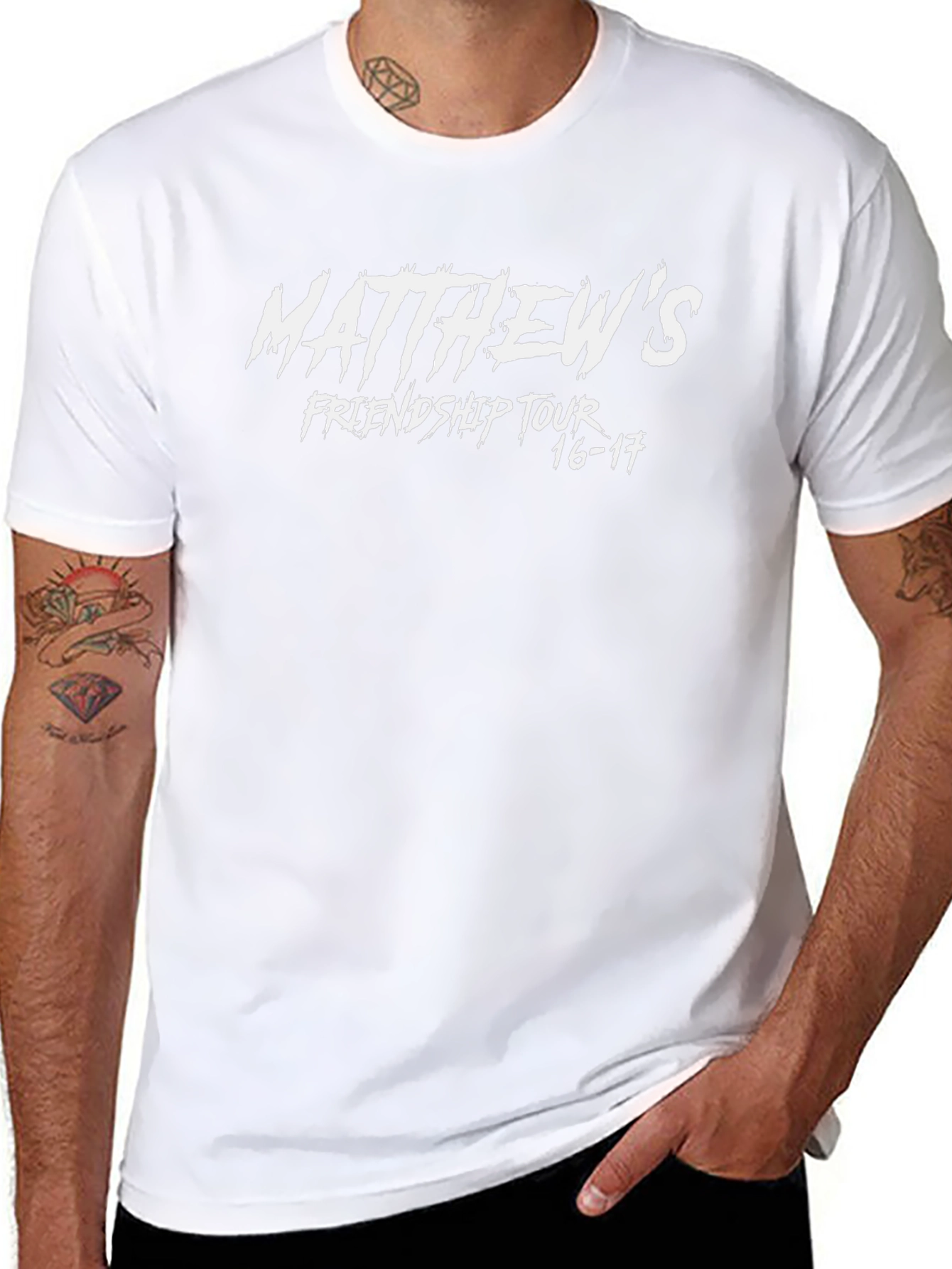 Matthews Friendship Tour Black T-Shirt