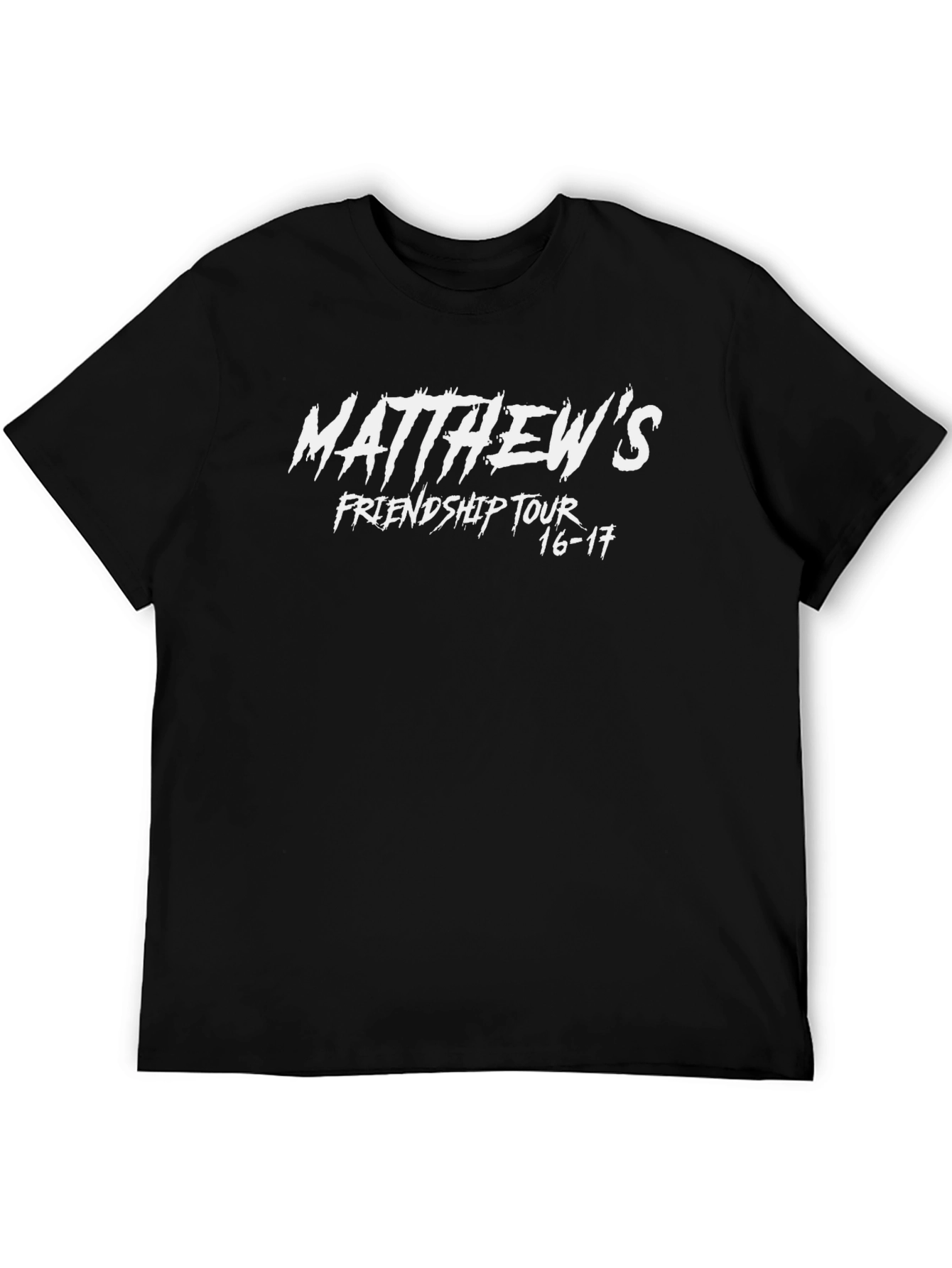 Matthews Friendship Tour Black T-Shirt