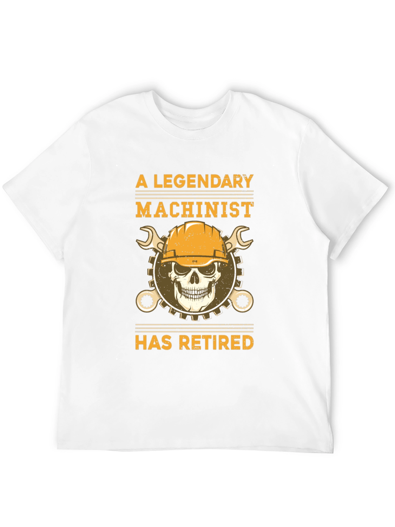 Legendary Machinist Retired Graphic T-Shirt