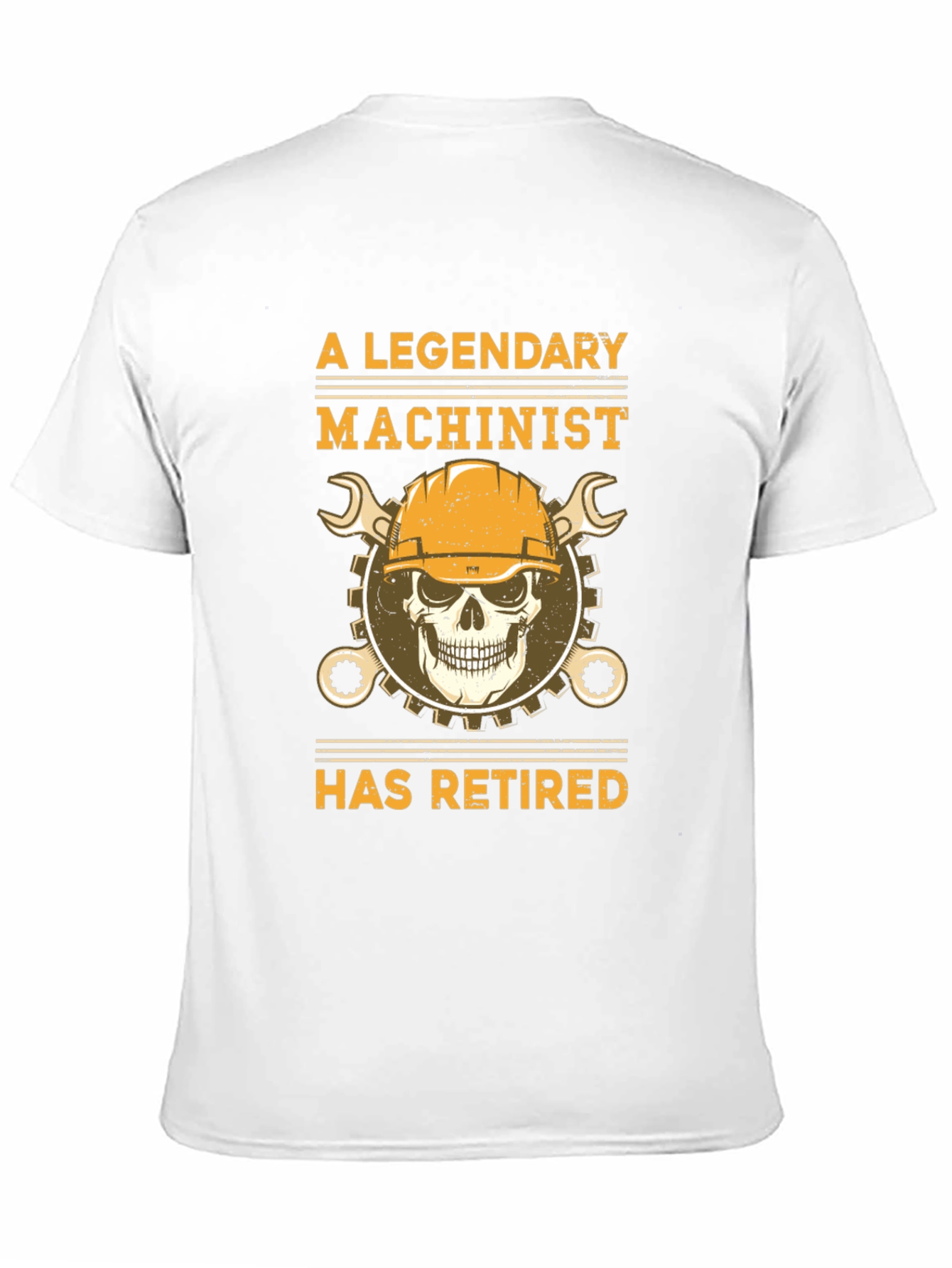 Legendary Machinist Retired Graphic T-Shirt