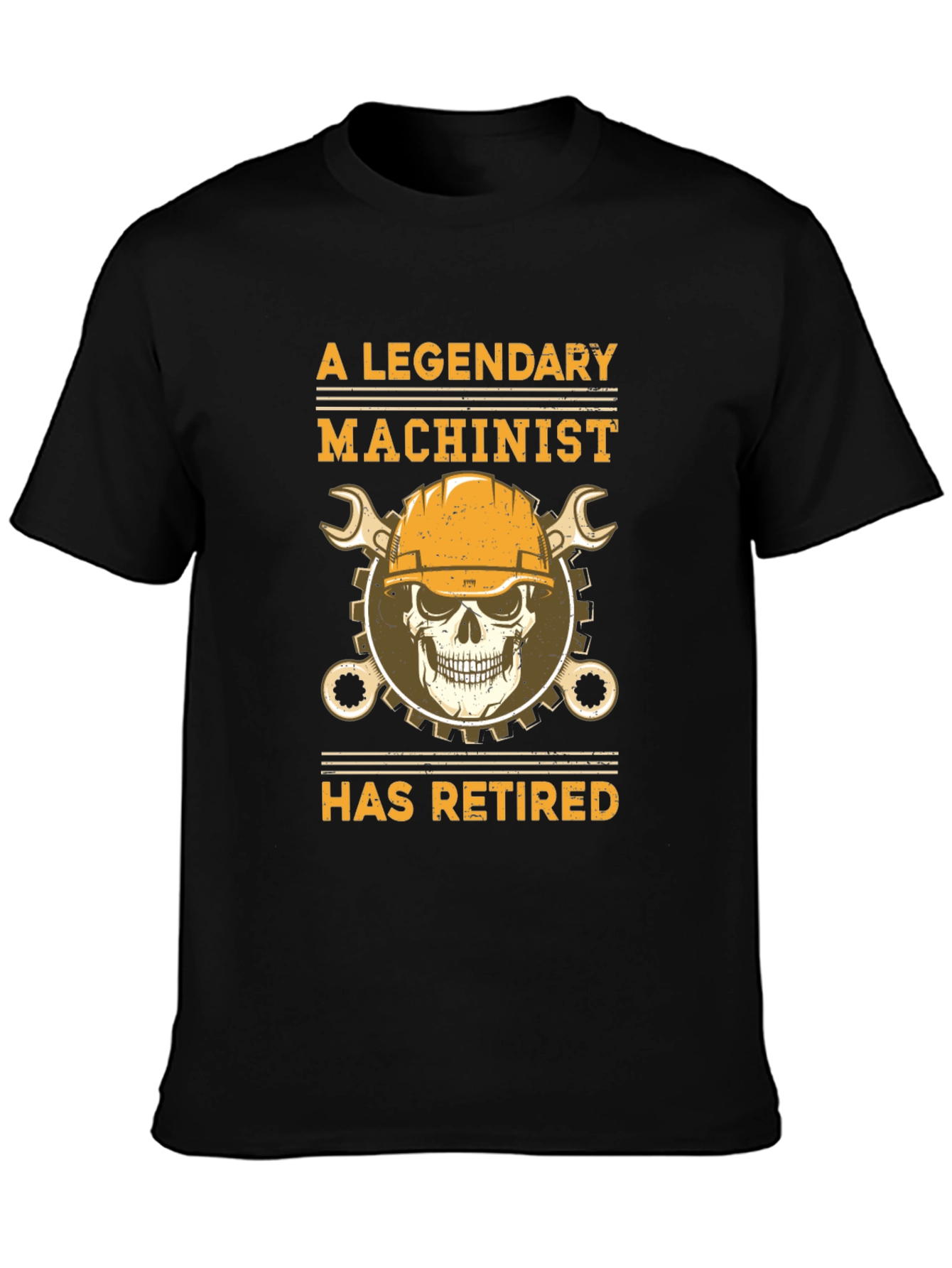 Legendary Machinist Retired Graphic T-Shirt