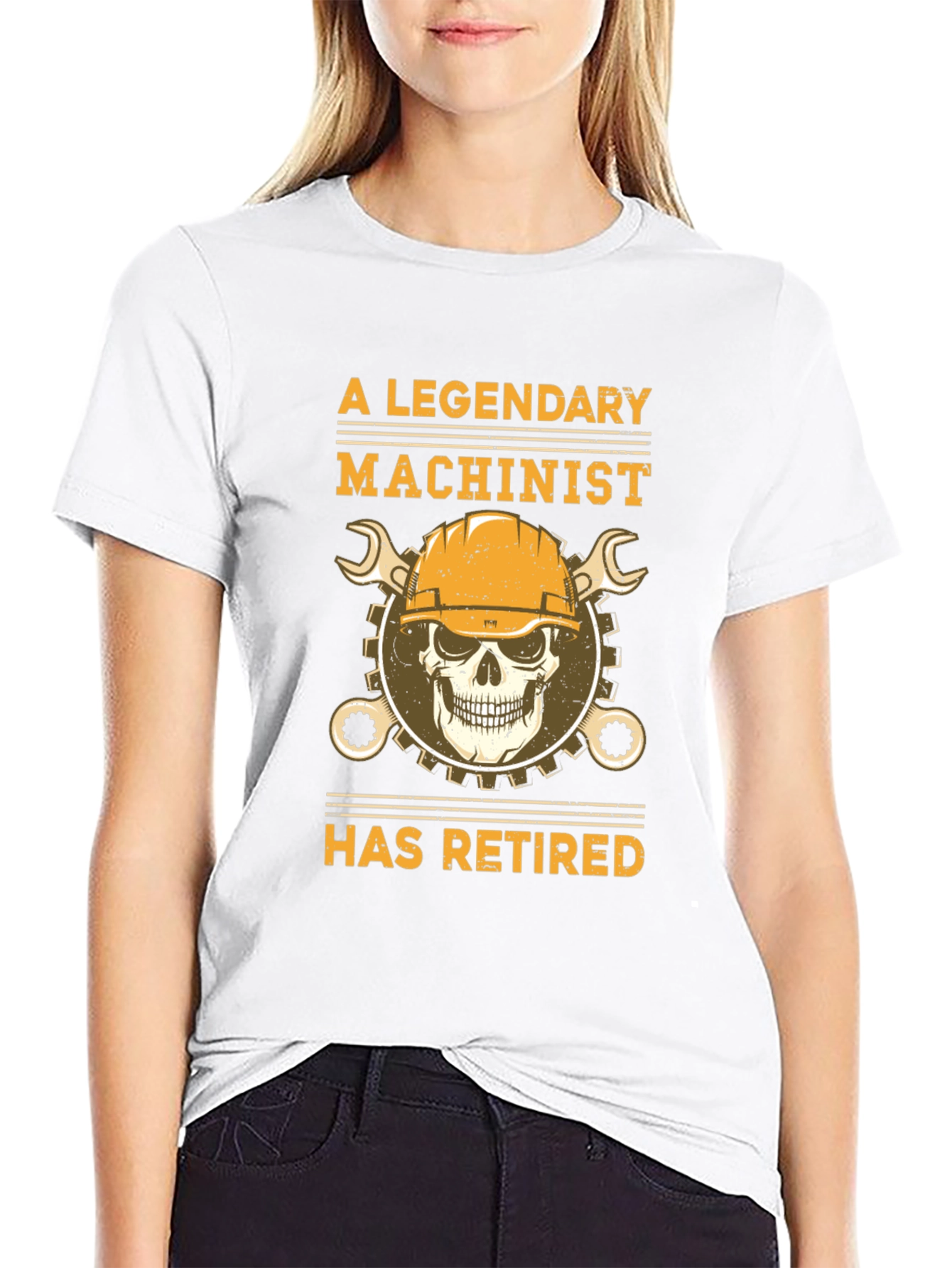 Legendary Machinist Retired Graphic T-Shirt