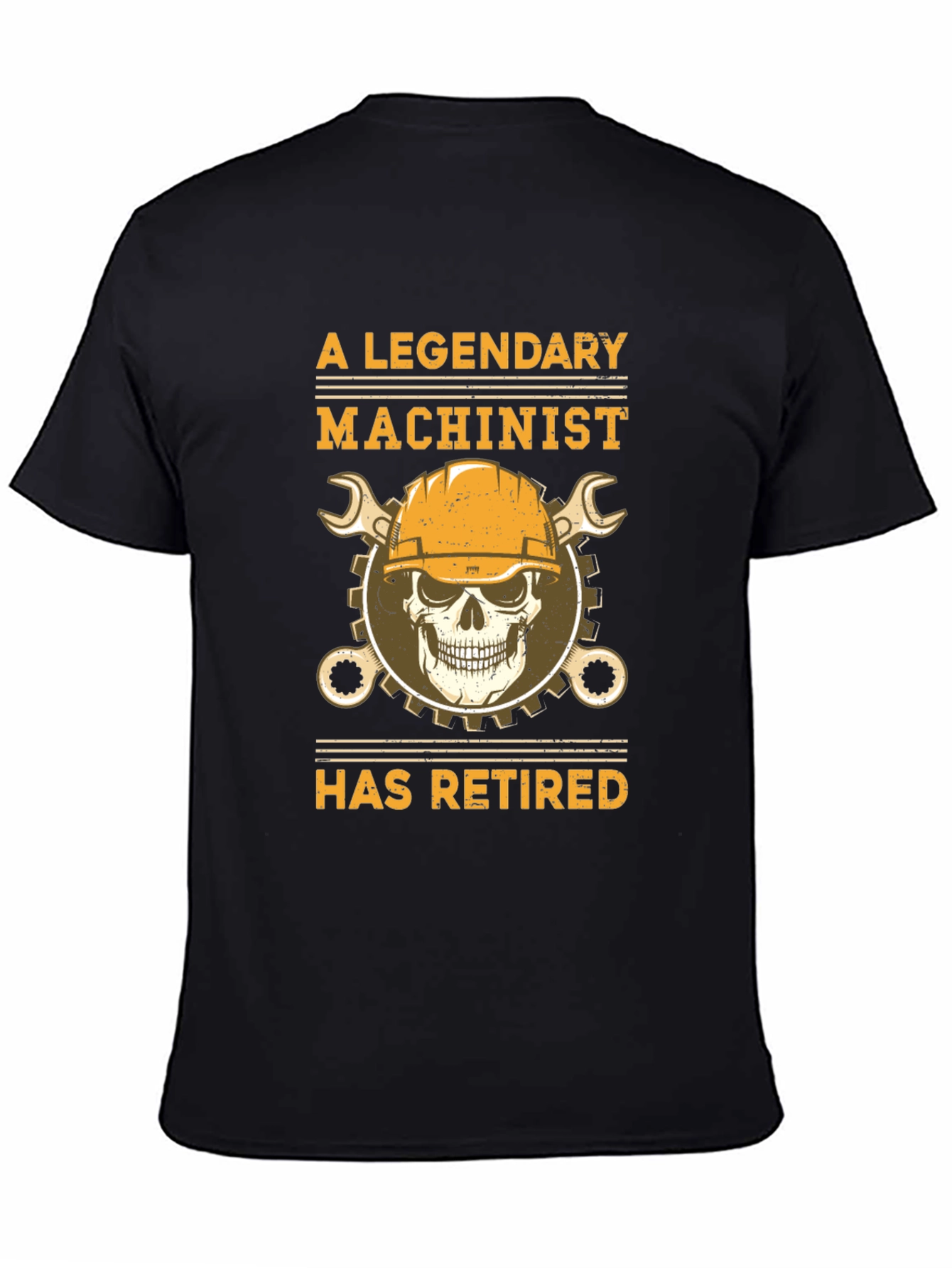 Legendary Machinist Retired Graphic T-Shirt