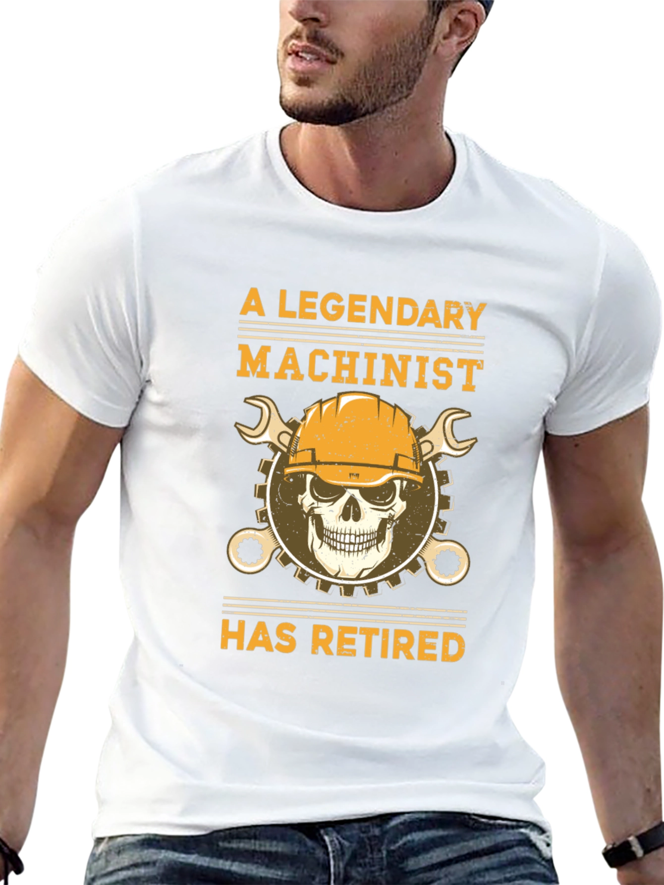 Legendary Machinist Retired Graphic T-Shirt