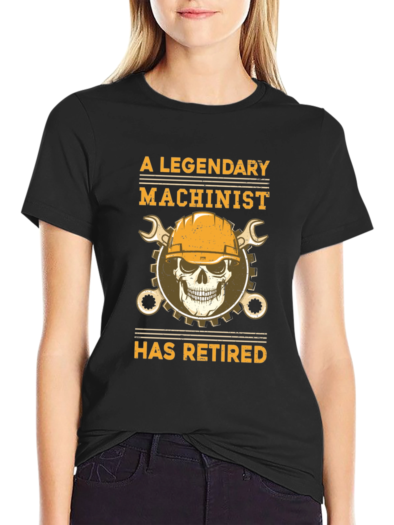 Legendary Machinist Retired Graphic T-Shirt