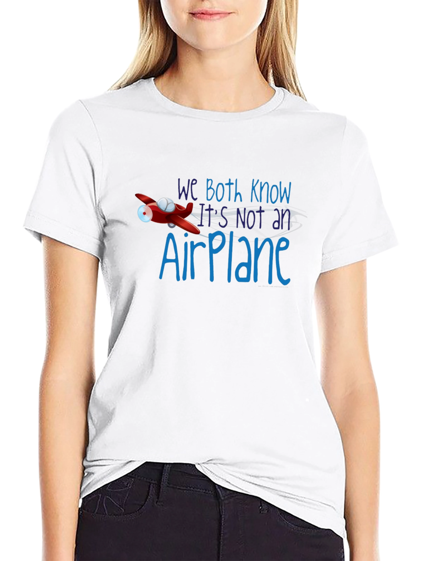 Funny Not an Airplane Graphic Tee