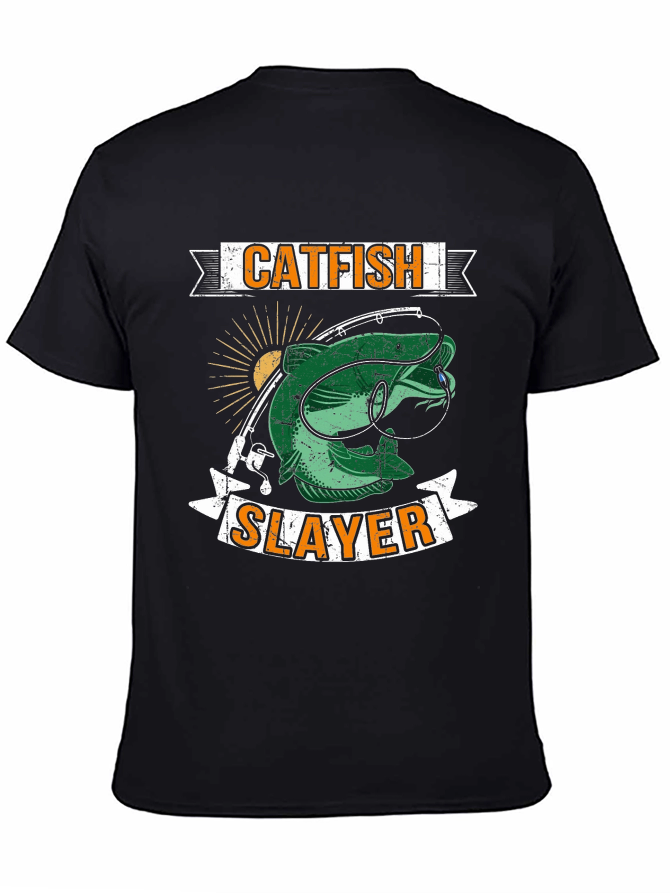 Catfish Slayer Graphic T-Shirt