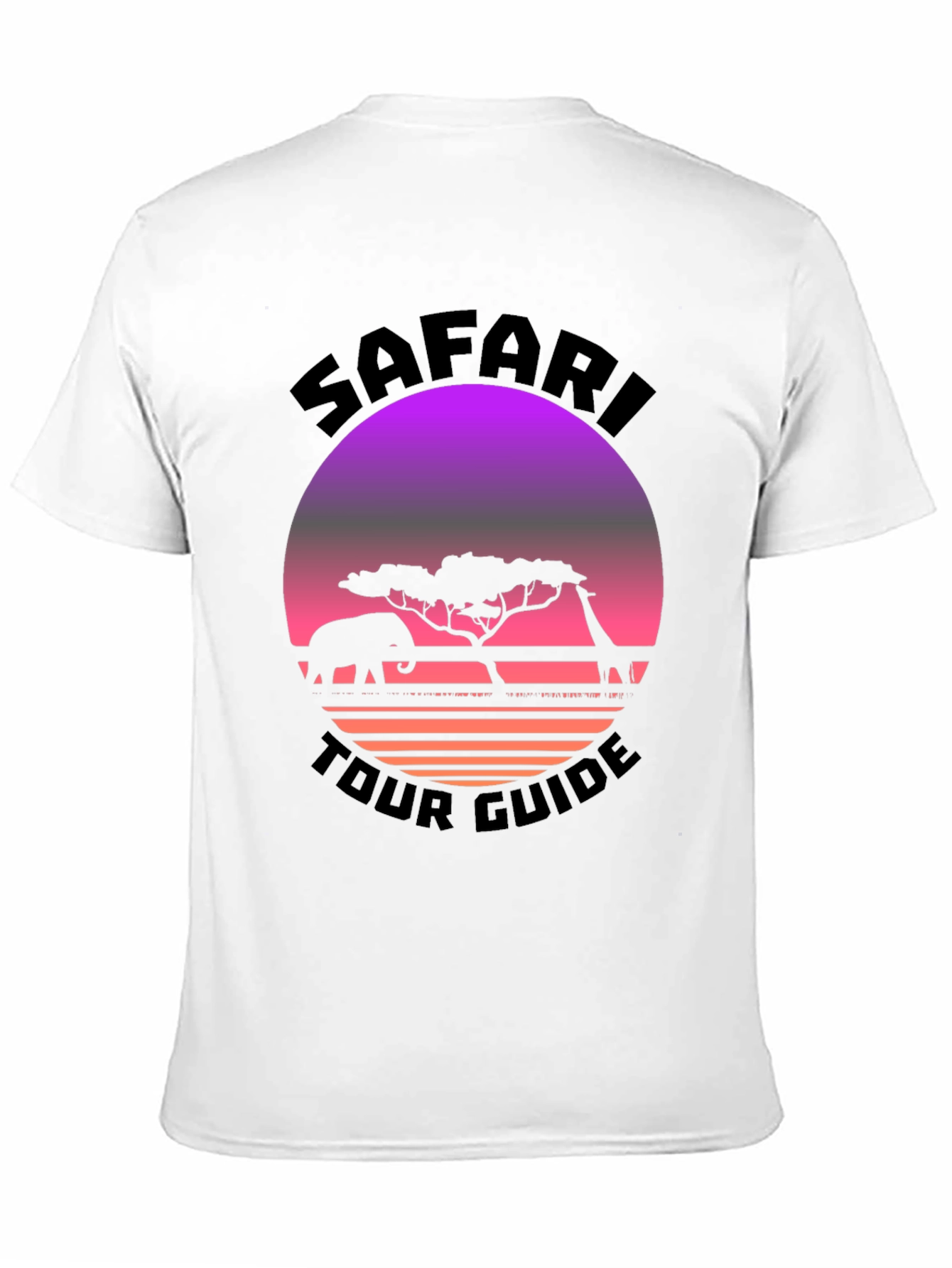 Safari Tour Guide Graphic T-Shirt