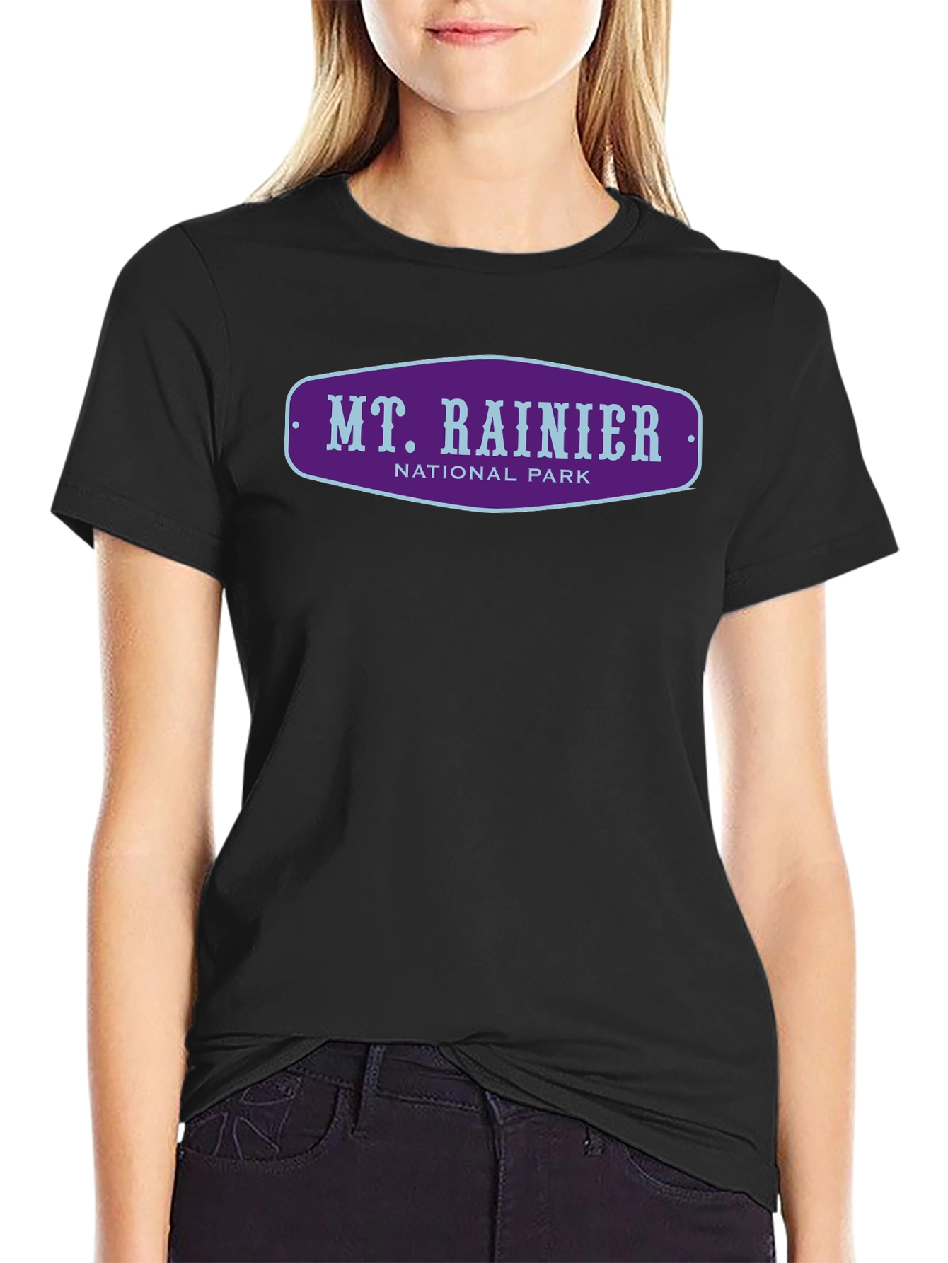 Mt. Rainier National Park Graphic T-Shirt