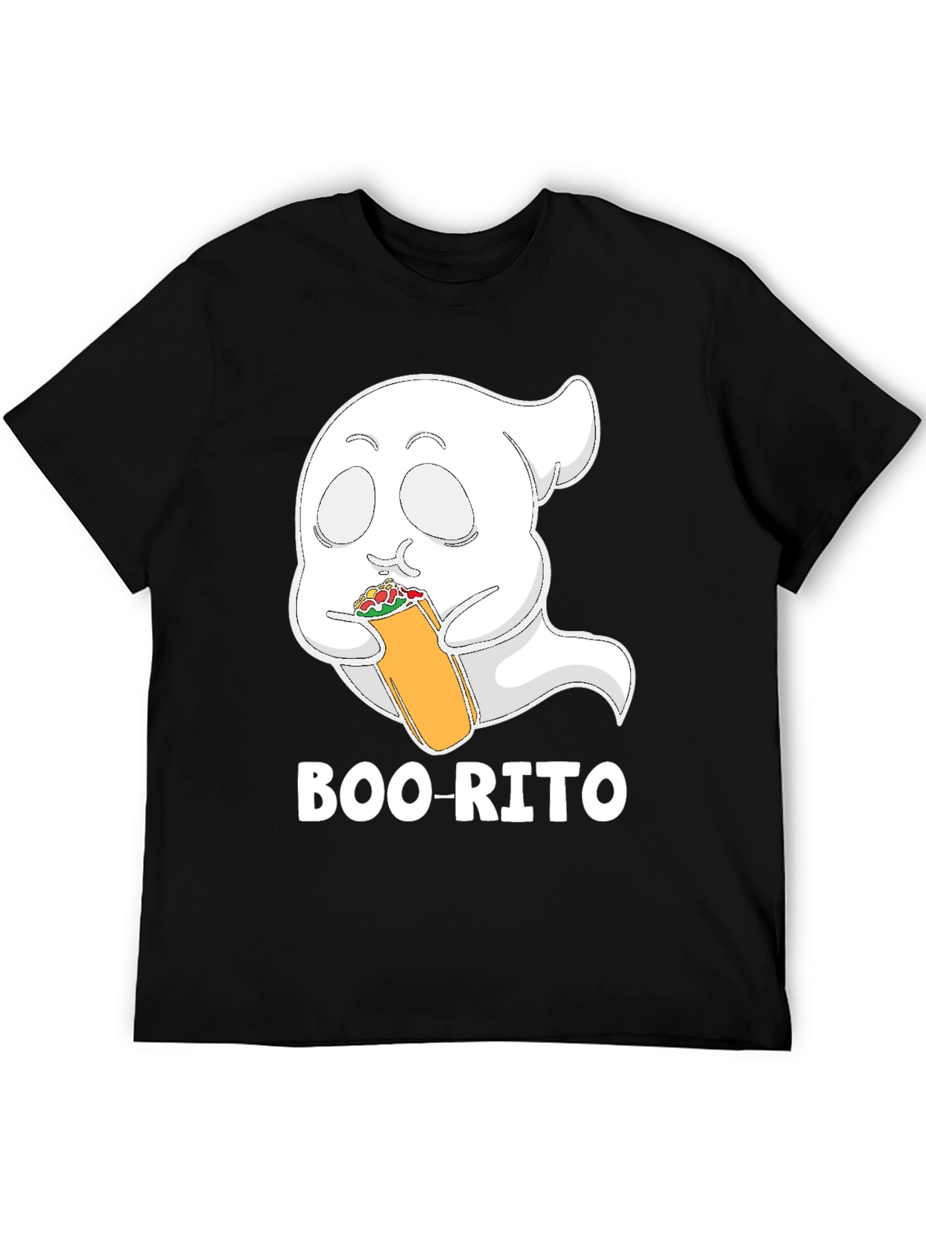 Boo-rito T-Shirt - Funny Halloween Ghost Burrito Tee