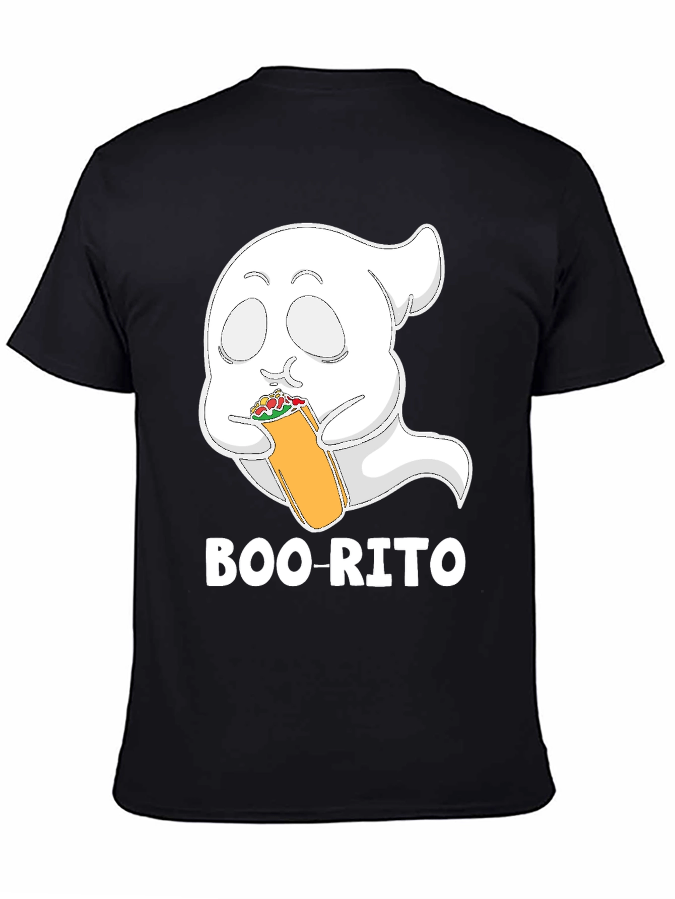 Boo-rito T-Shirt - Funny Halloween Ghost Burrito Tee