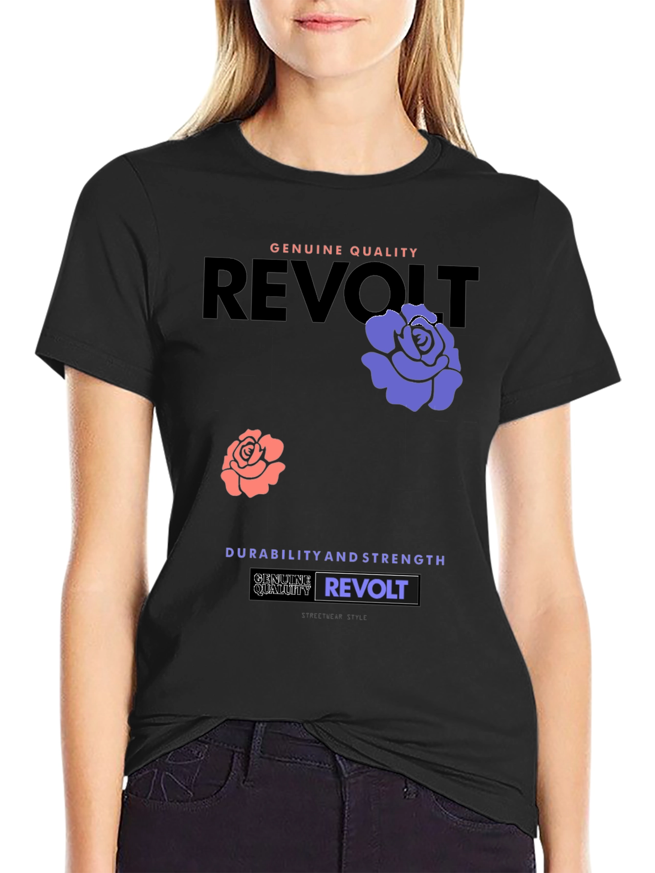 Revolt Graphic Print Tee