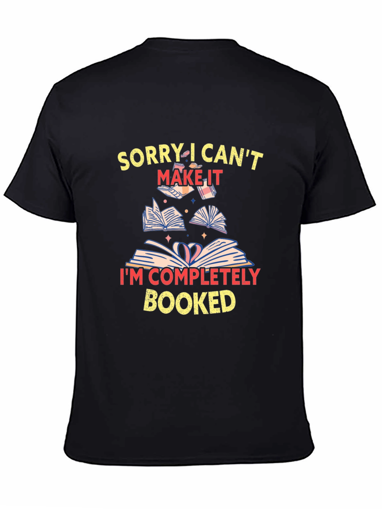 Booked Solid T-Shirt for Book Lovers
