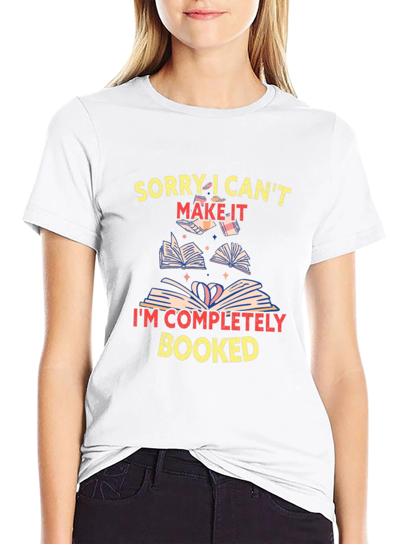 Booked Solid T-Shirt for Book Lovers