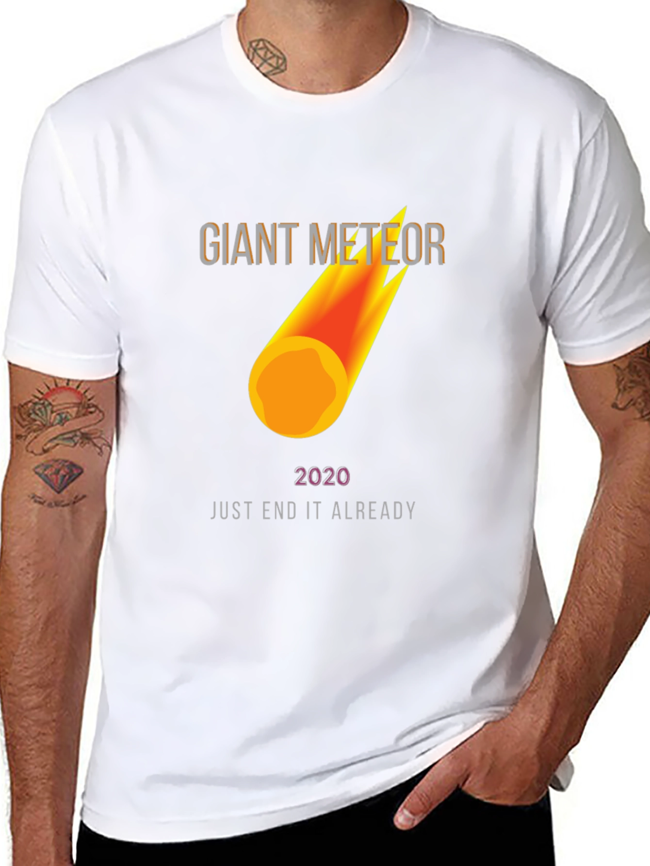 Giant Meteor 2020 T-Shirt - End It Already!