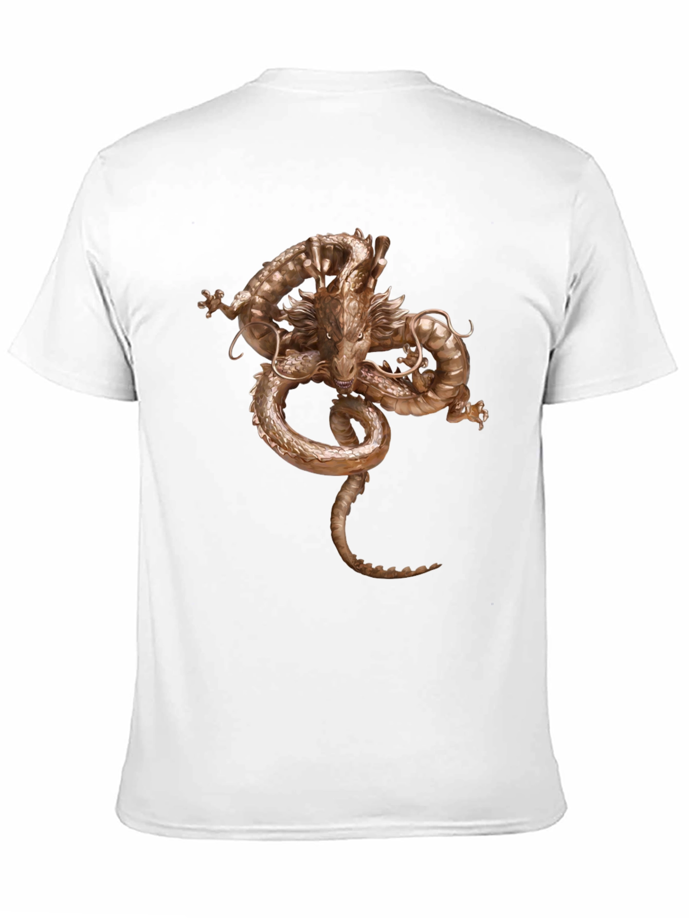 Dragon Graphic Tee - Black Casual Wear