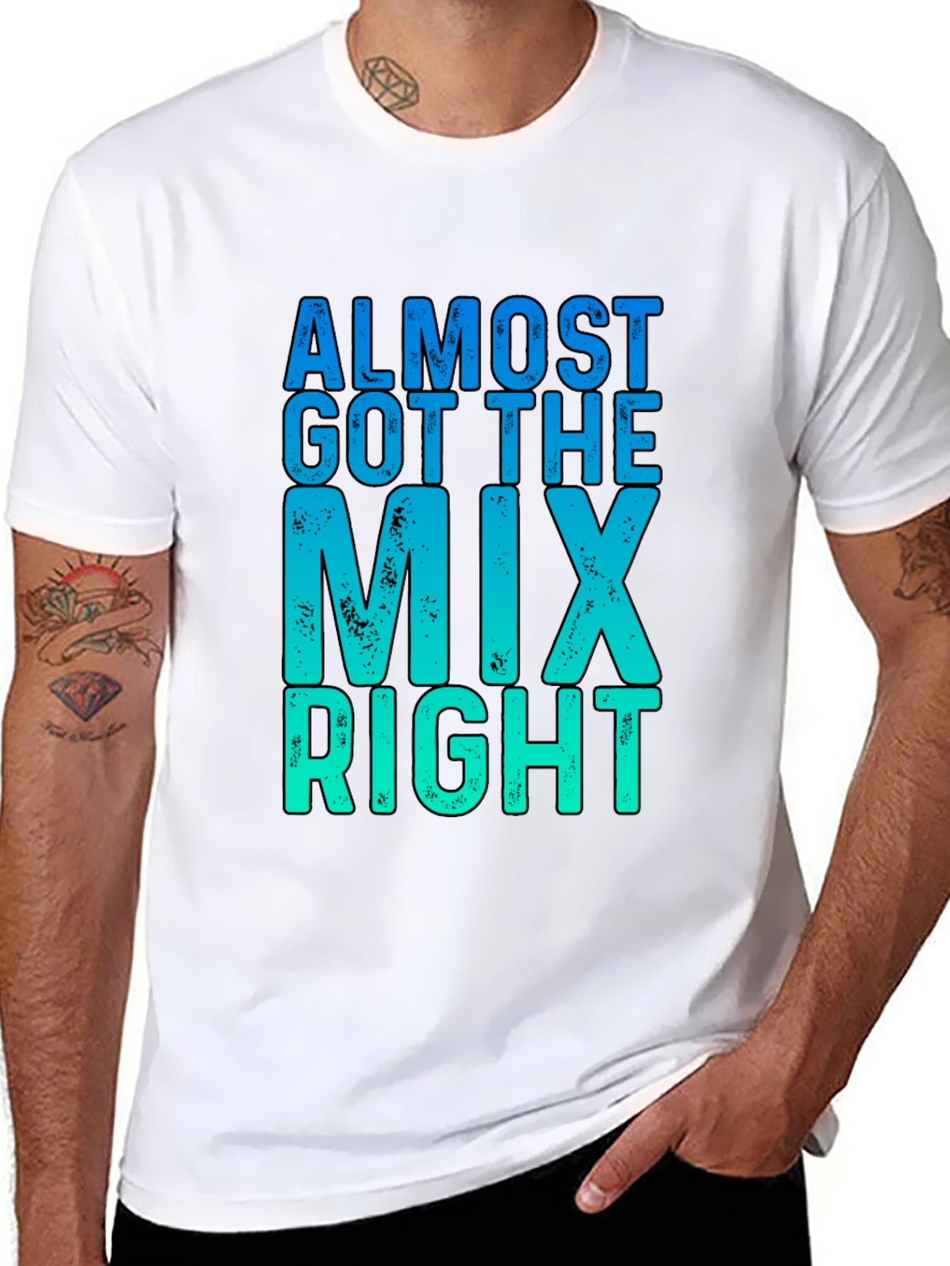 Almost Got The Mix Right Graphic T-Shirt
