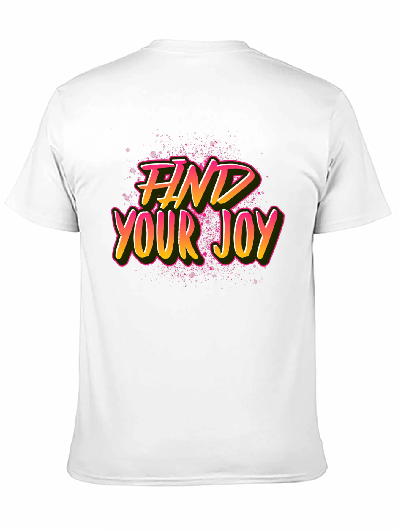 Find Your Joy Graphic Tee - Black