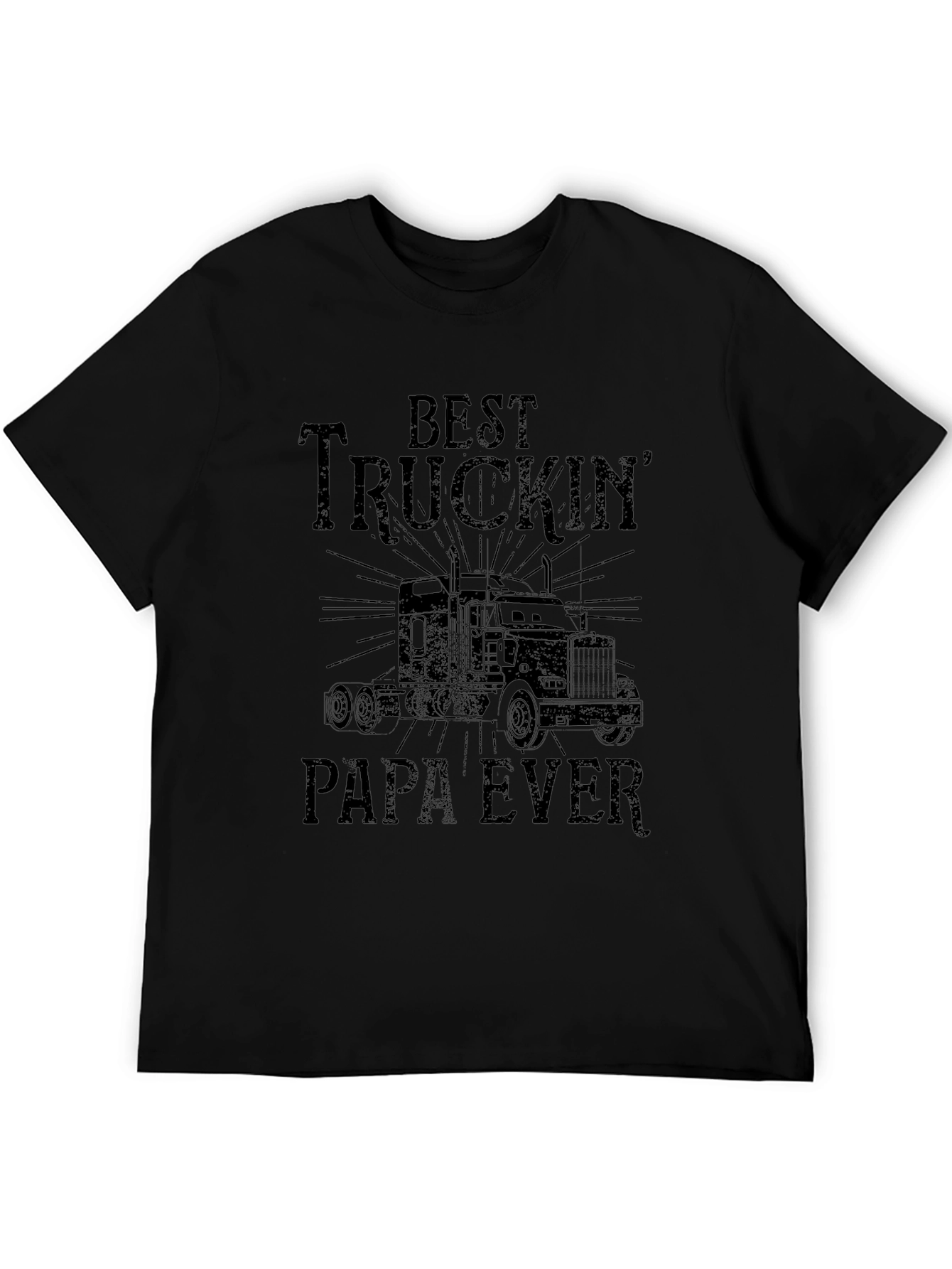 Best Truckin Papa Ever T-Shirt