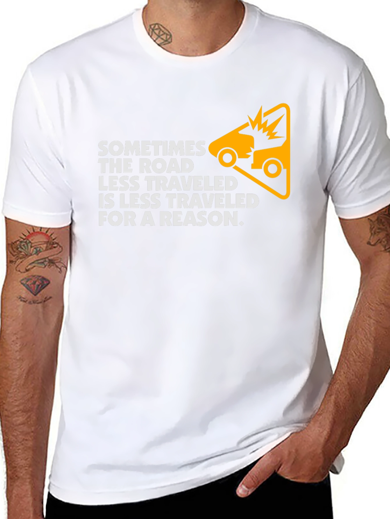 Sometimes The Road Less Traveled T-Shirt