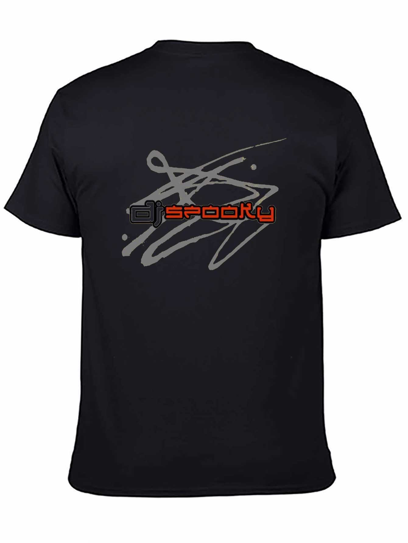 DJ Spooky Graphic Black T-Shirt