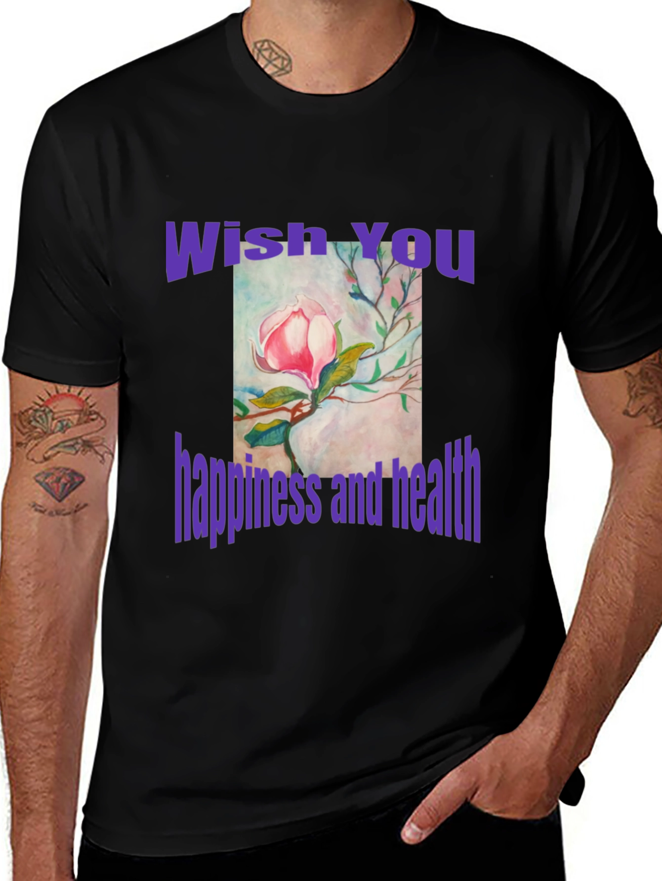Wish You Happiness and Health T-Shirt